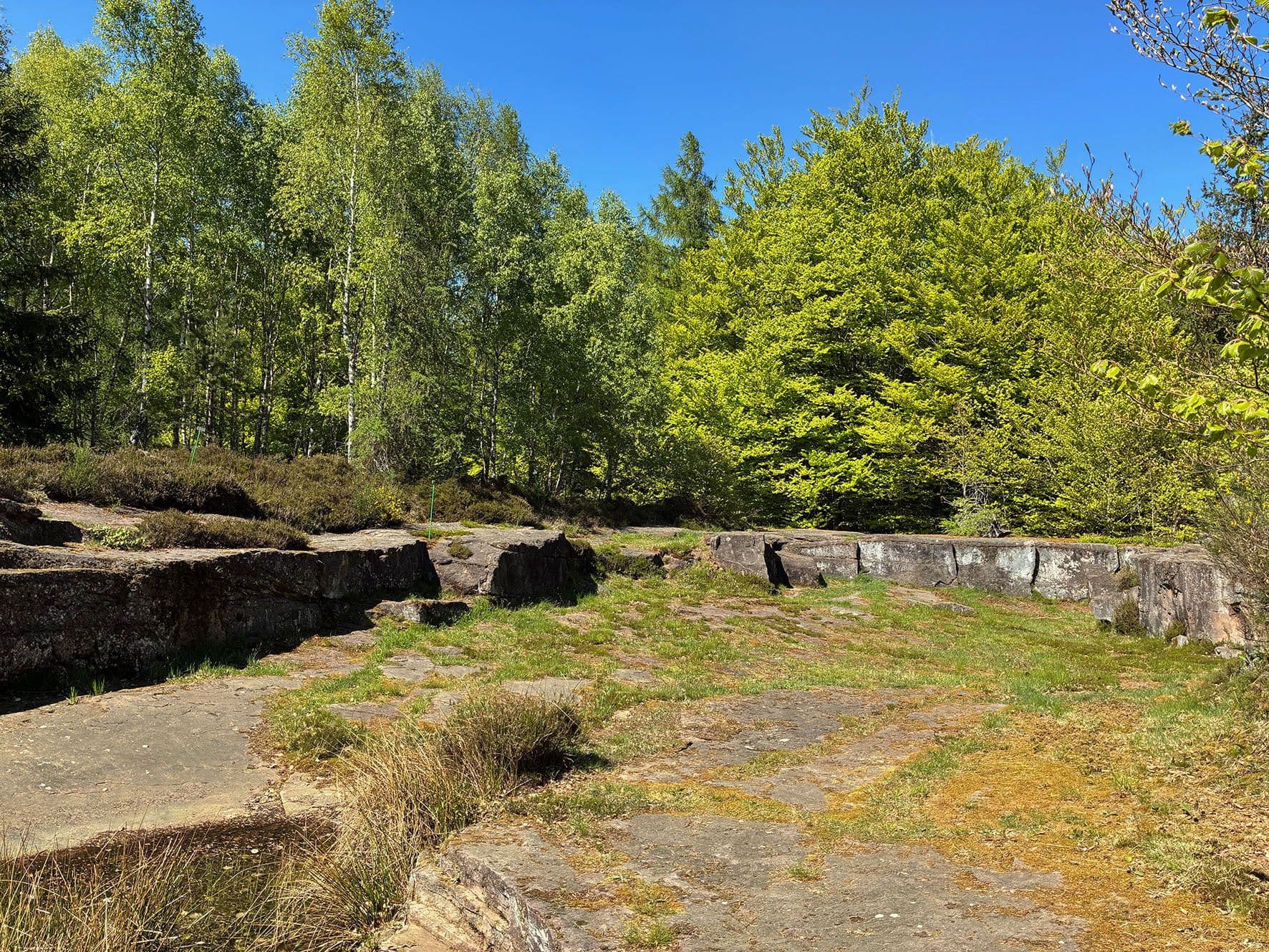 Sites archéologiques à Saint-Quirin