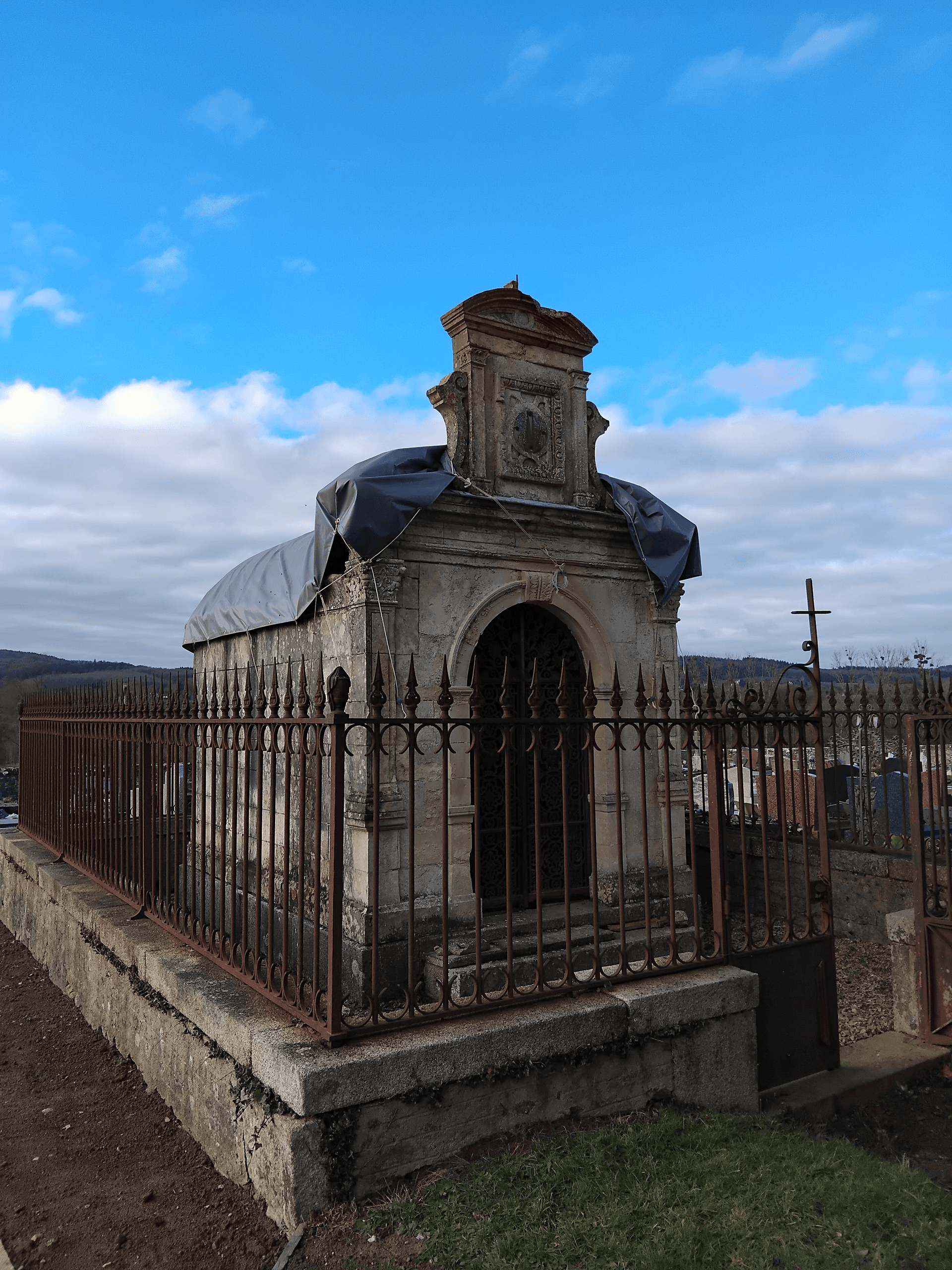 La chapelle funéraire Saillant