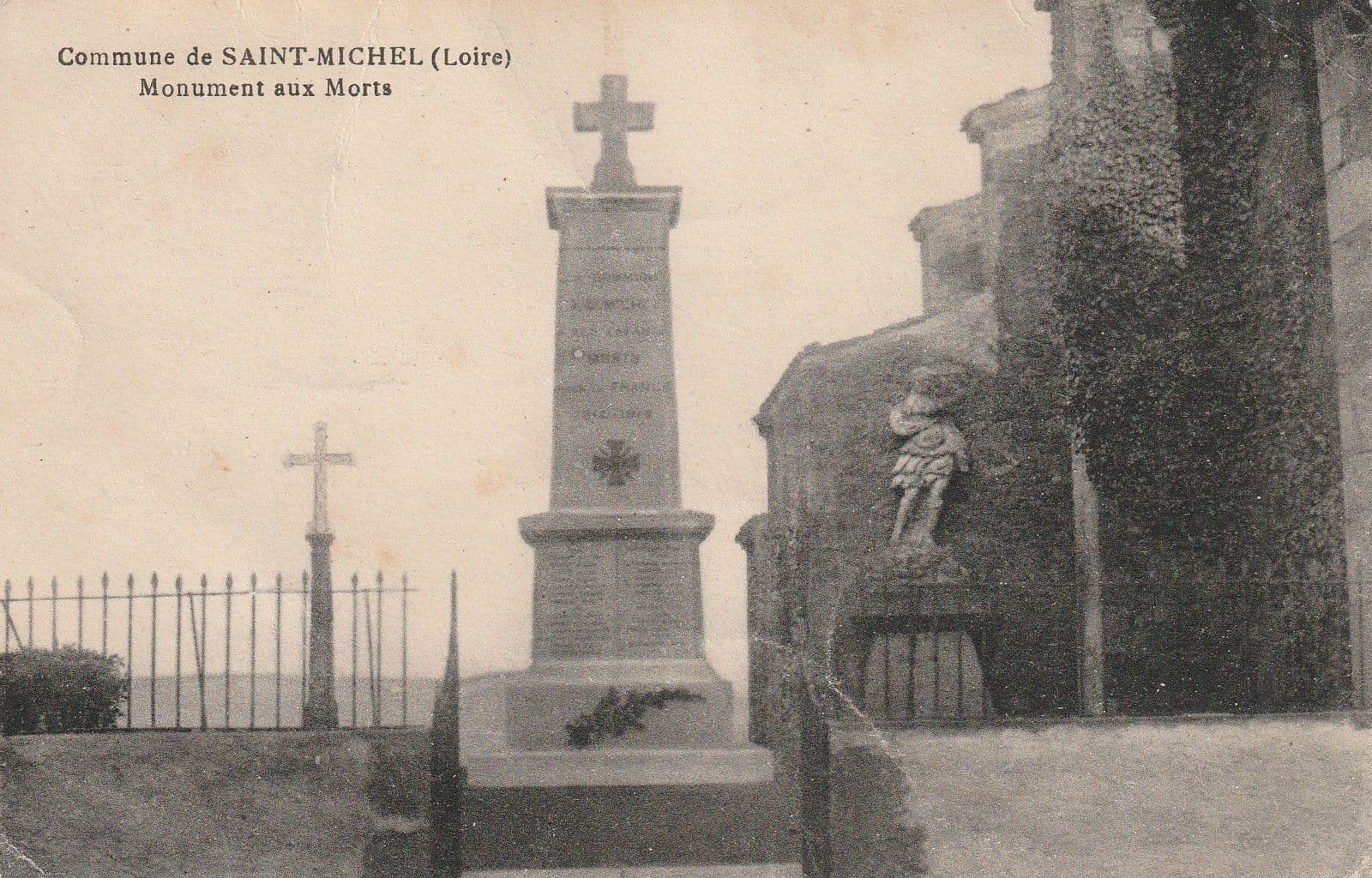 Statue de l'archange Saint-Michel