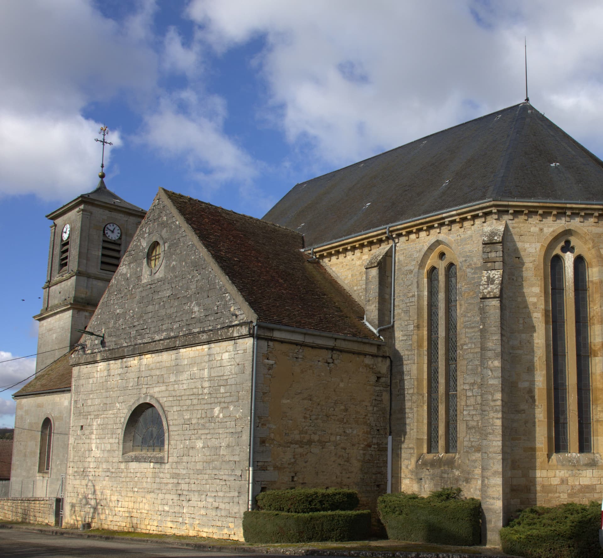 Eglise de Dampierre en Haute-Marne 