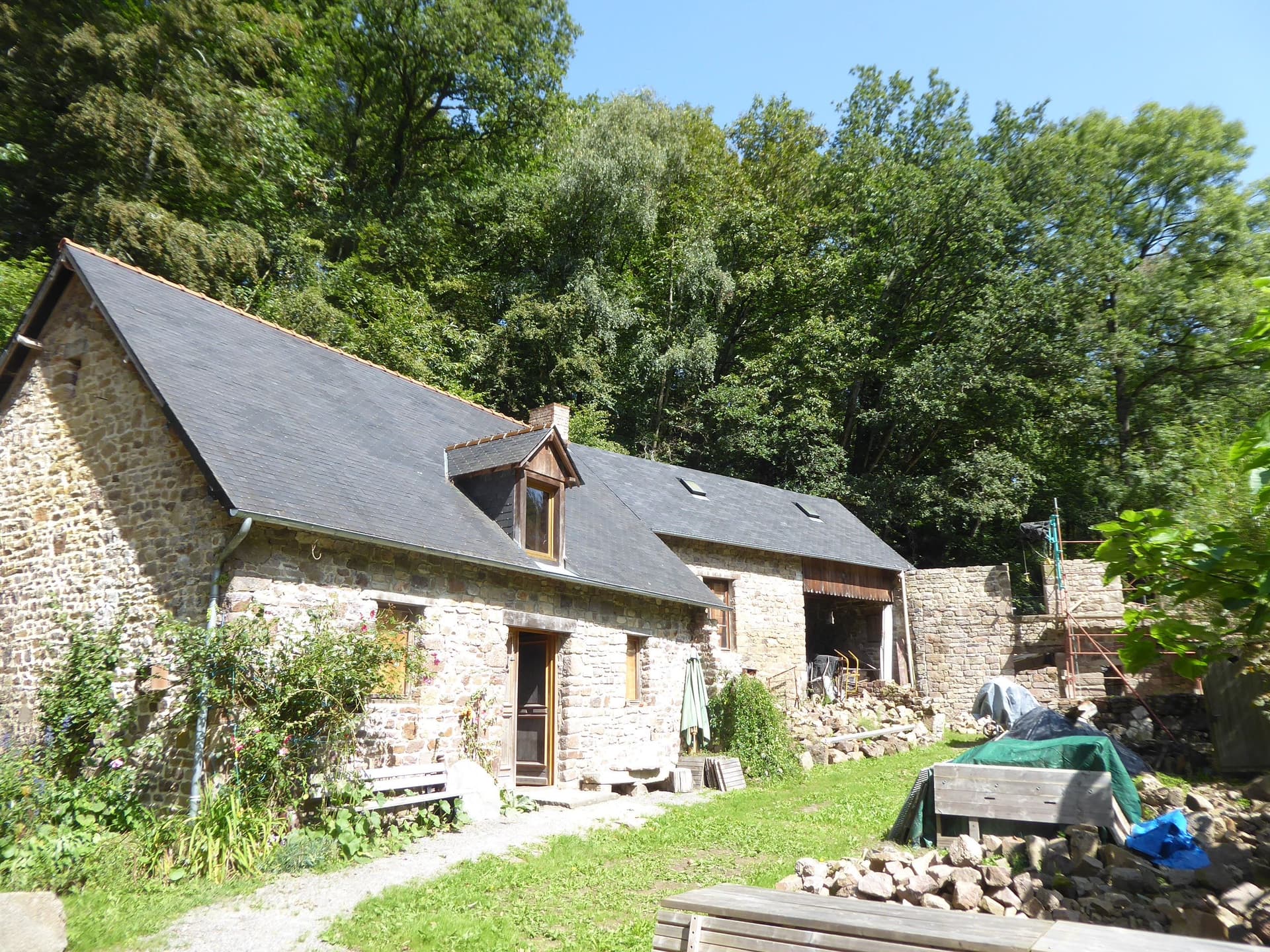 La restauration du moulin de Vaucelles