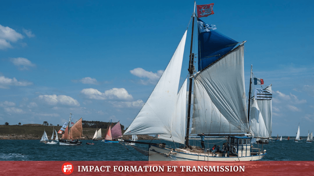 Vieux gréement La Boréale