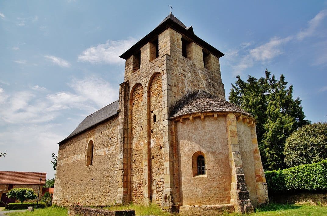 Eglise St Martial Laborie à Cherveix-Cubas