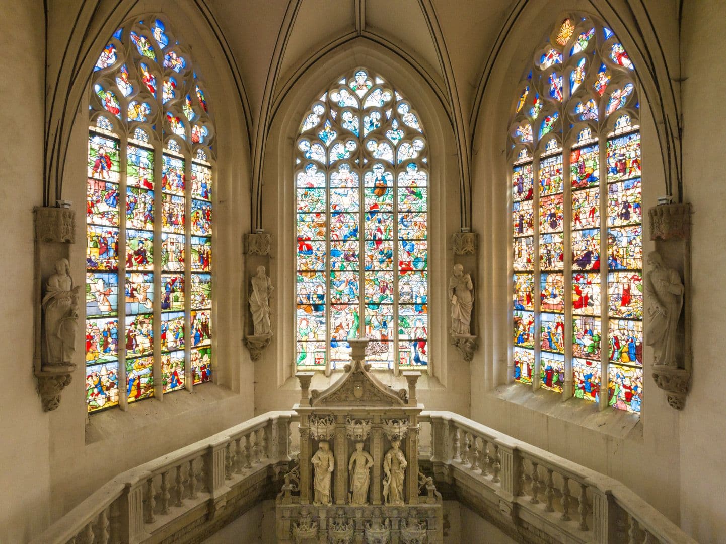 Retable des Vertus de la Sainte-Chapelle