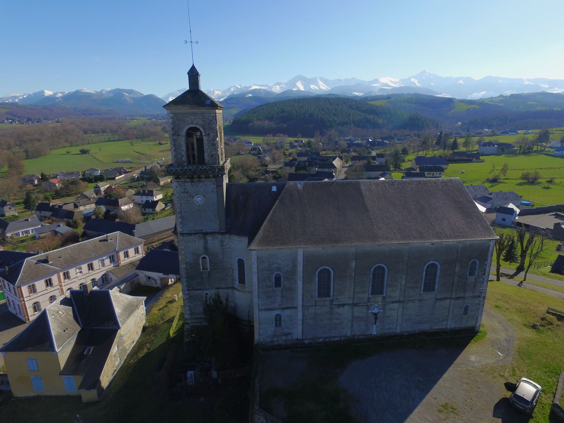 Clocher de l'église Saint-Hilaire
