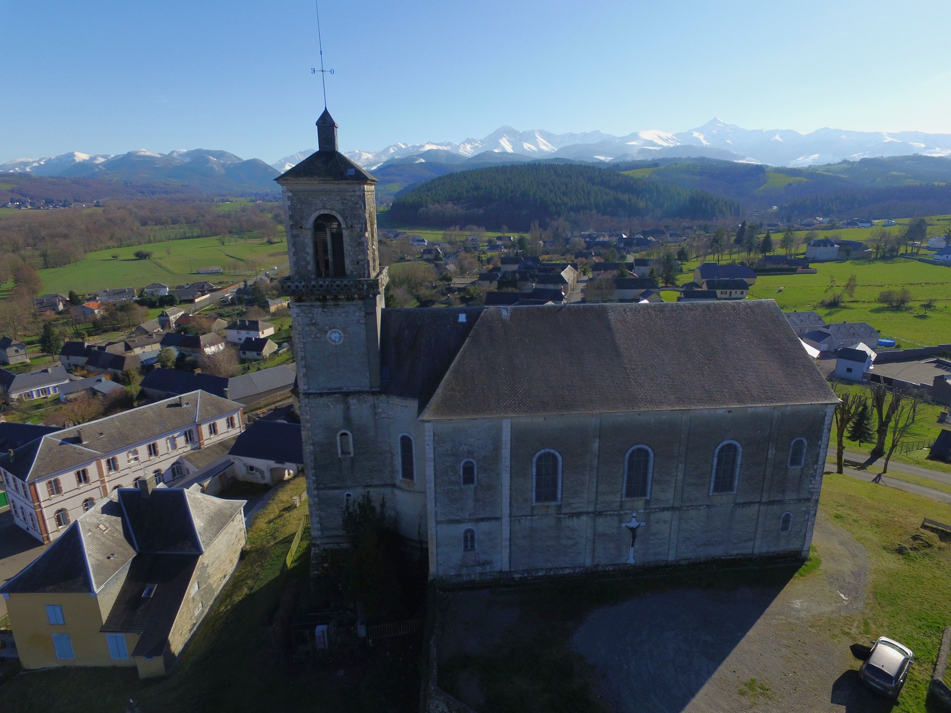 Clocher de l'église Saint-Hilaire