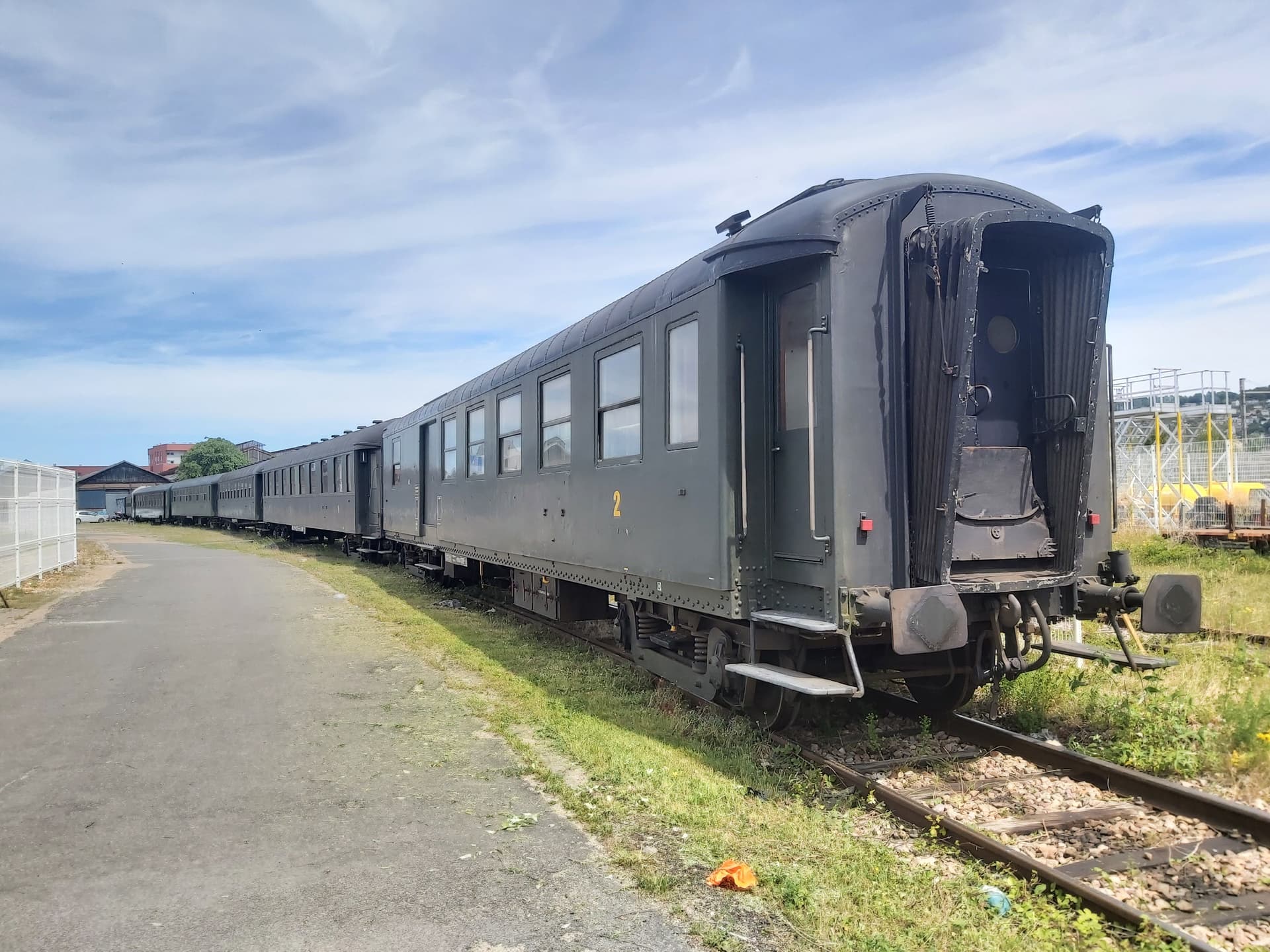Rame ferroviaire de 1930 du Pacific Vapeur Club
