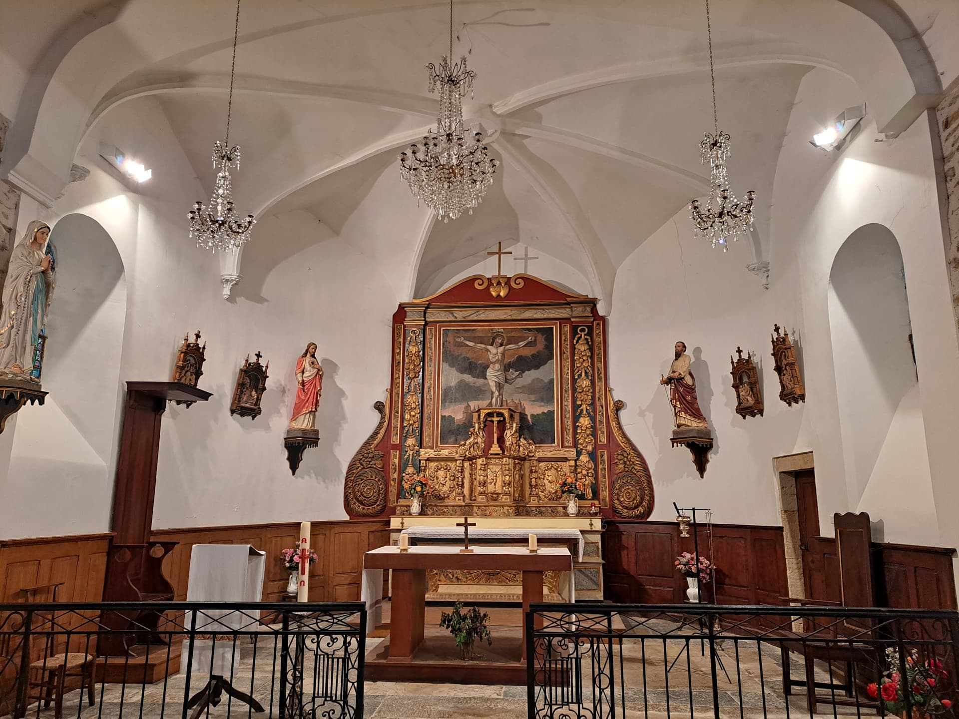 Retable église Saint-Paul de Vern