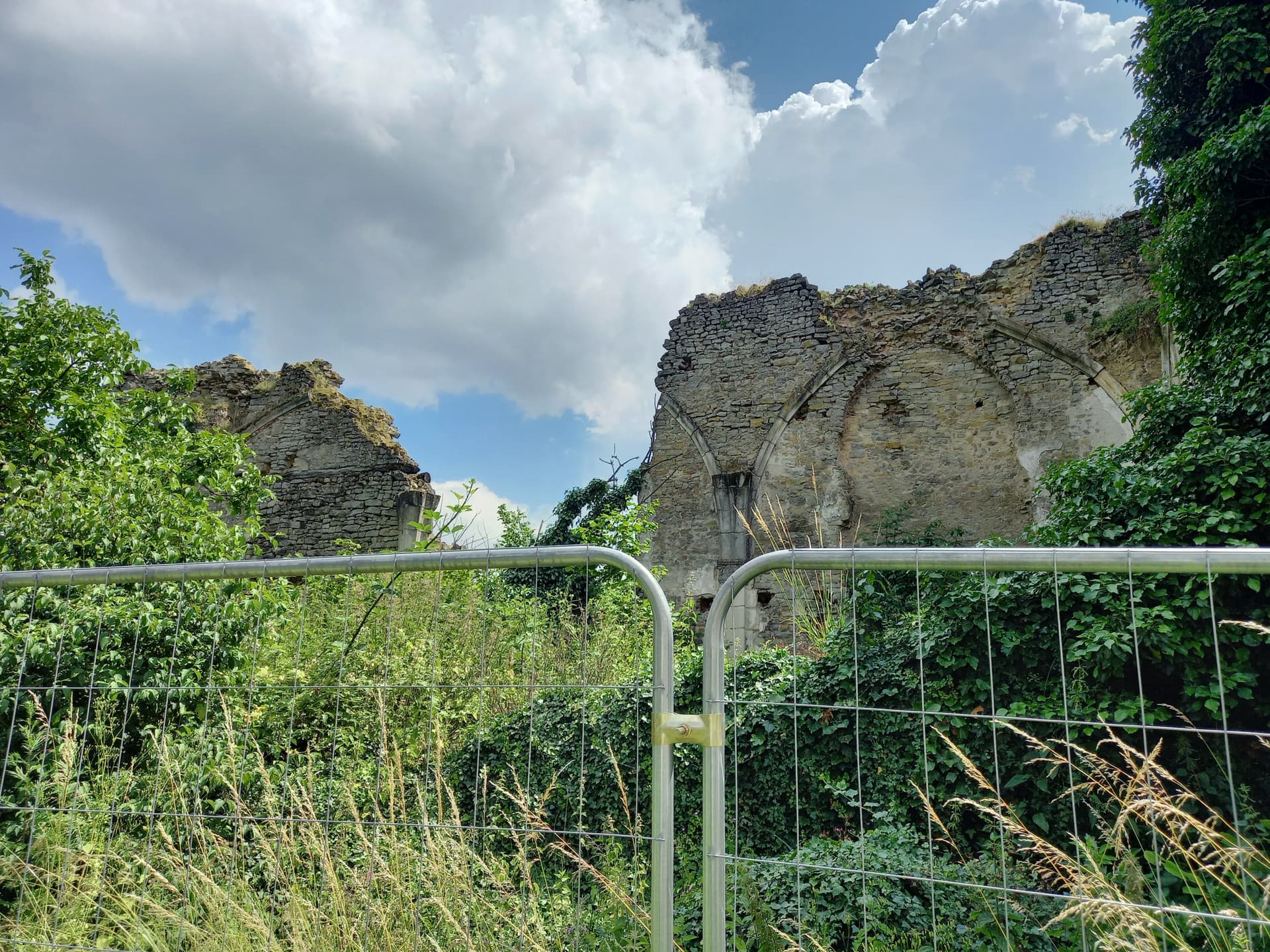 Vestiges de la chapelle d'Ormes-et-Ville
