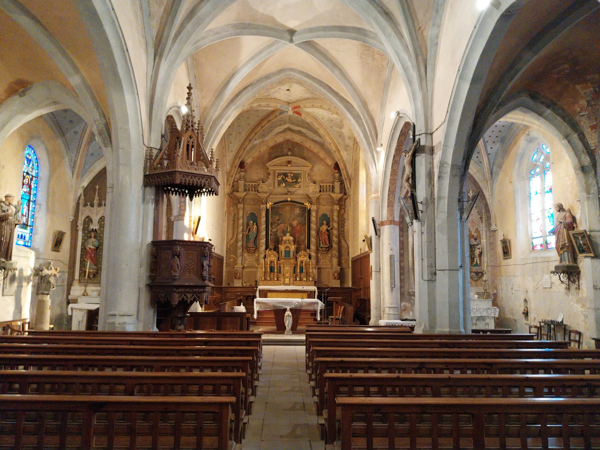 Retable de l'église de Souternon