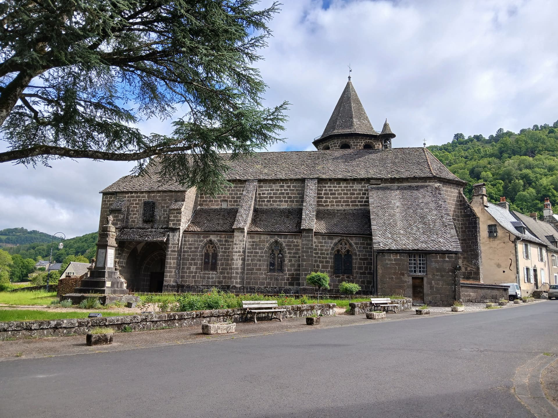 Retable Saint-Jean-Baptiste église de Fontanges