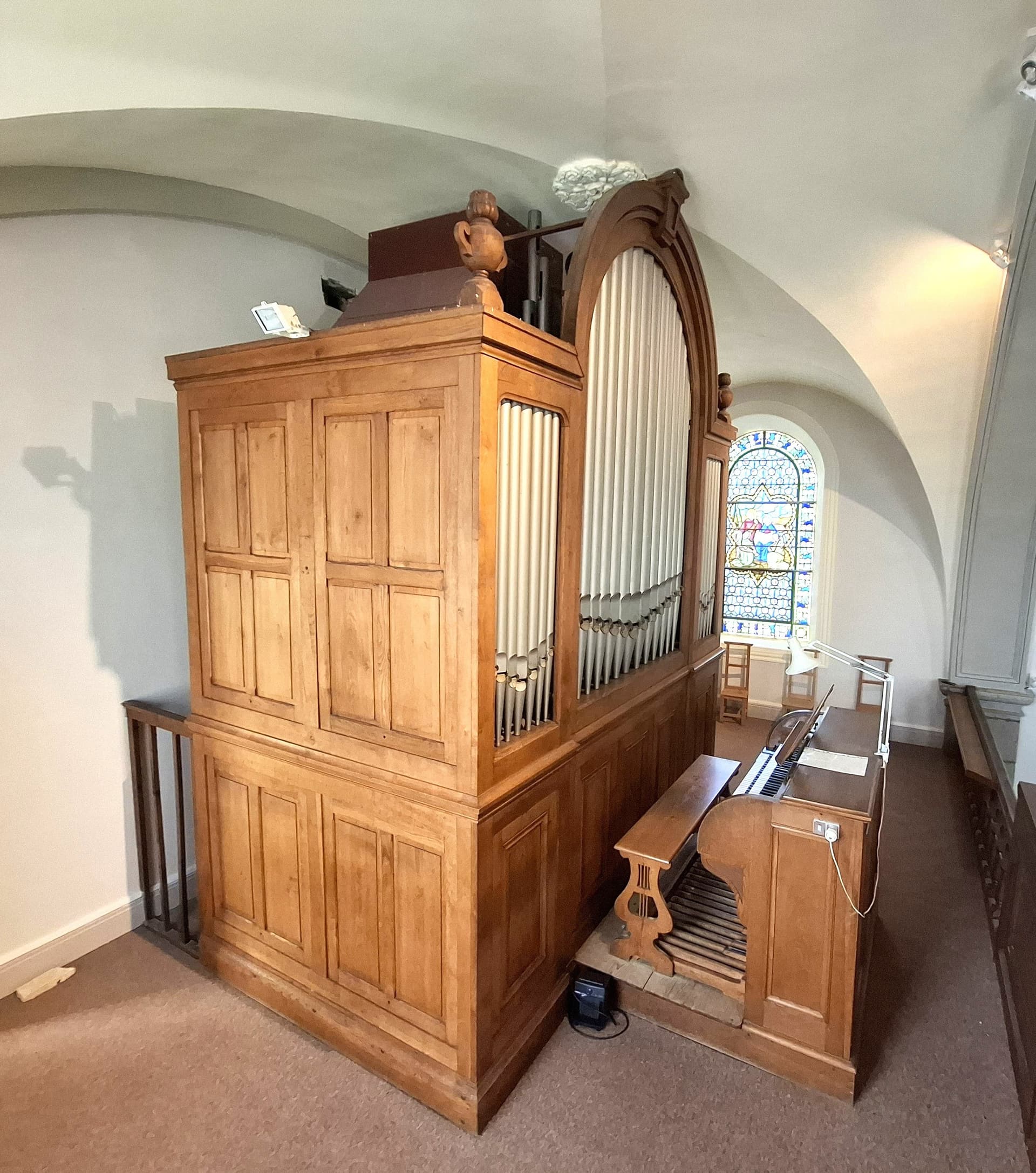 Grand orgue de l'église de Charmauvillers