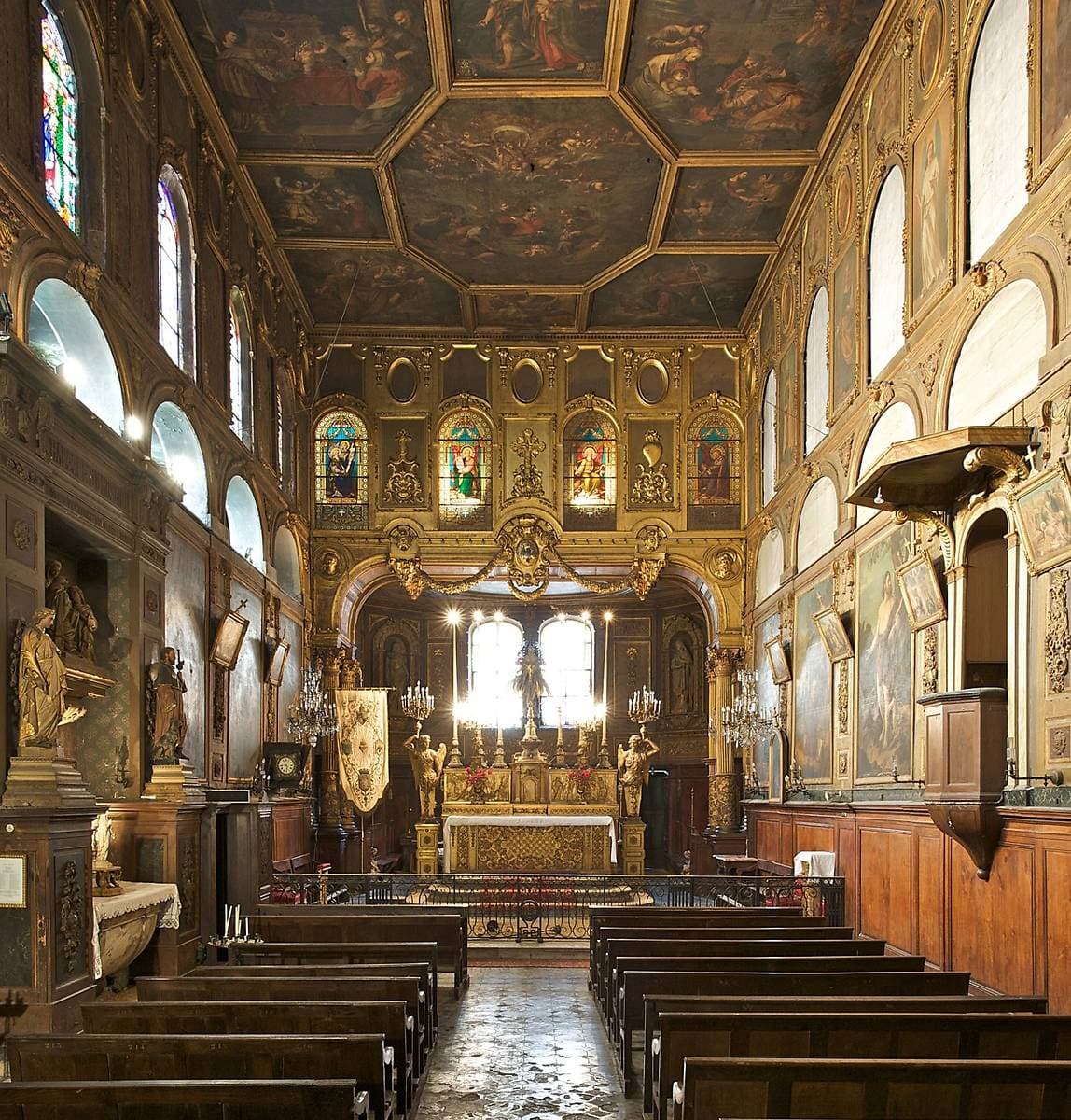 Peintures de la chapelle Sainte-Foy 