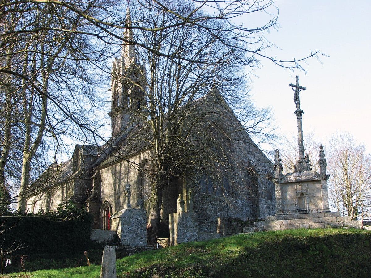 La chapelle de Lannourec à Goulien