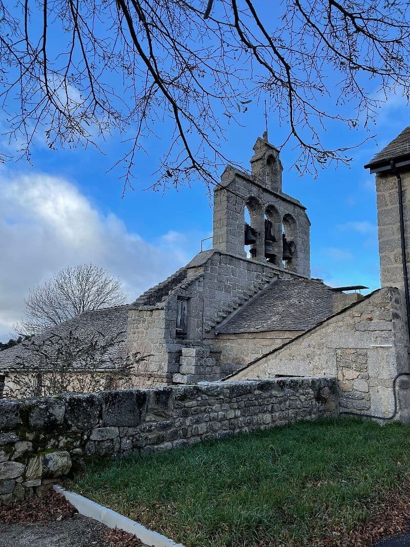 L'église Saint Privat des Laubies
