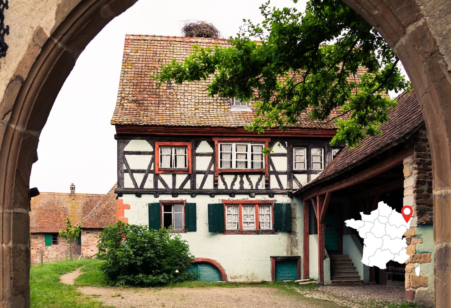 Maison de Wettolsheim à l'Écomusée d'Alsace