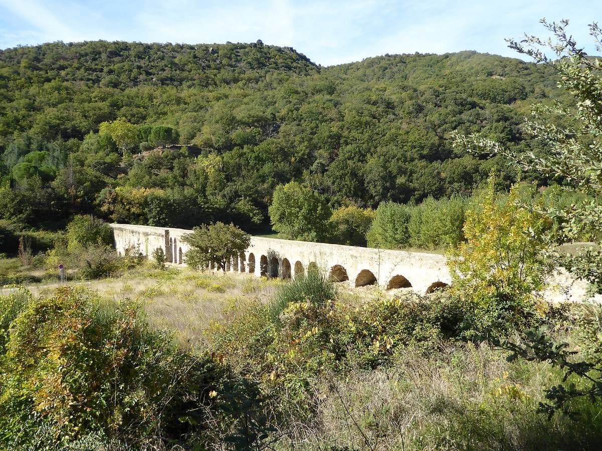 Pont-aqueduc romain d'Ansignan