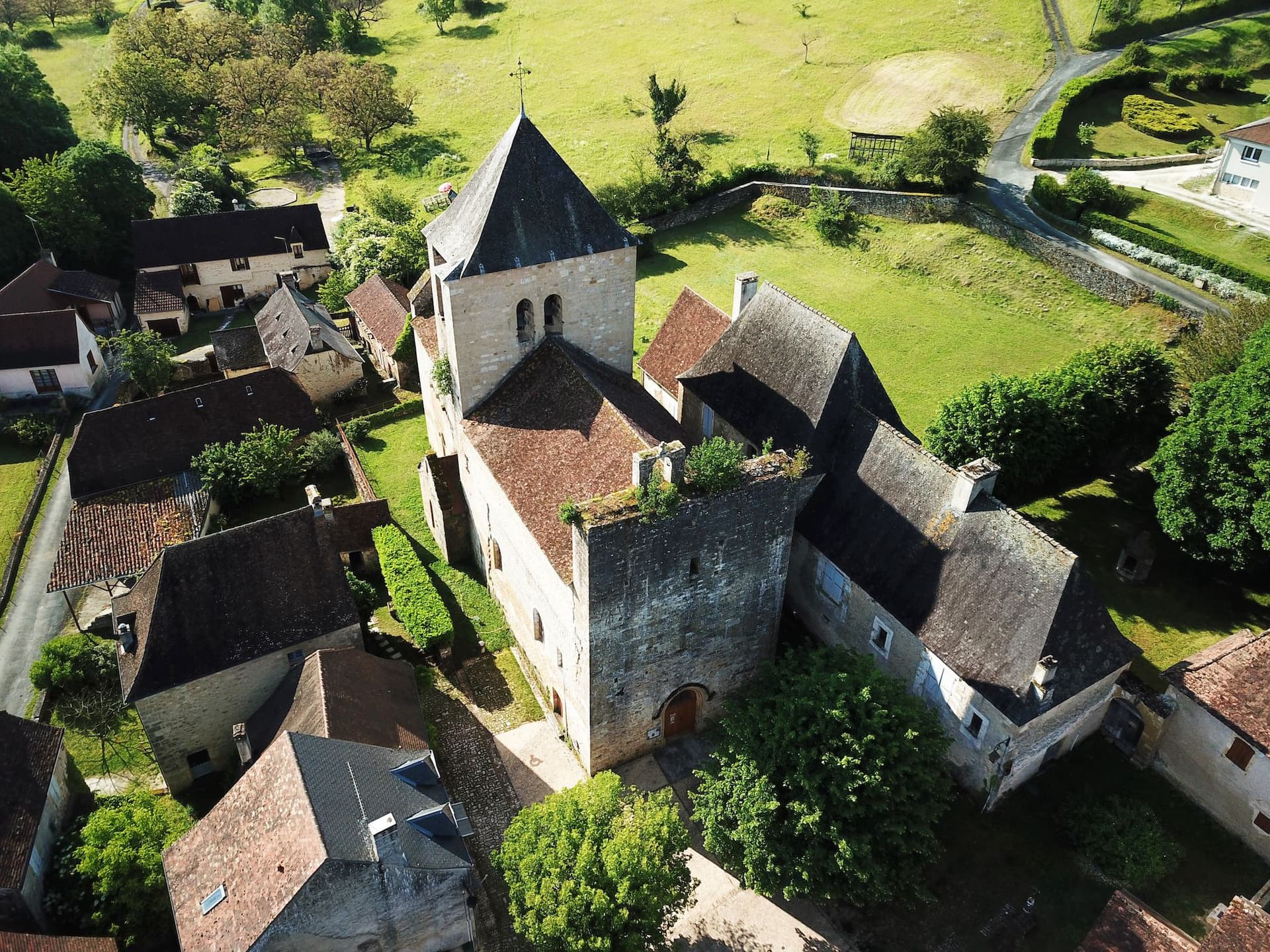 Église Saint-Etienne à Auriac-du-Périgord
