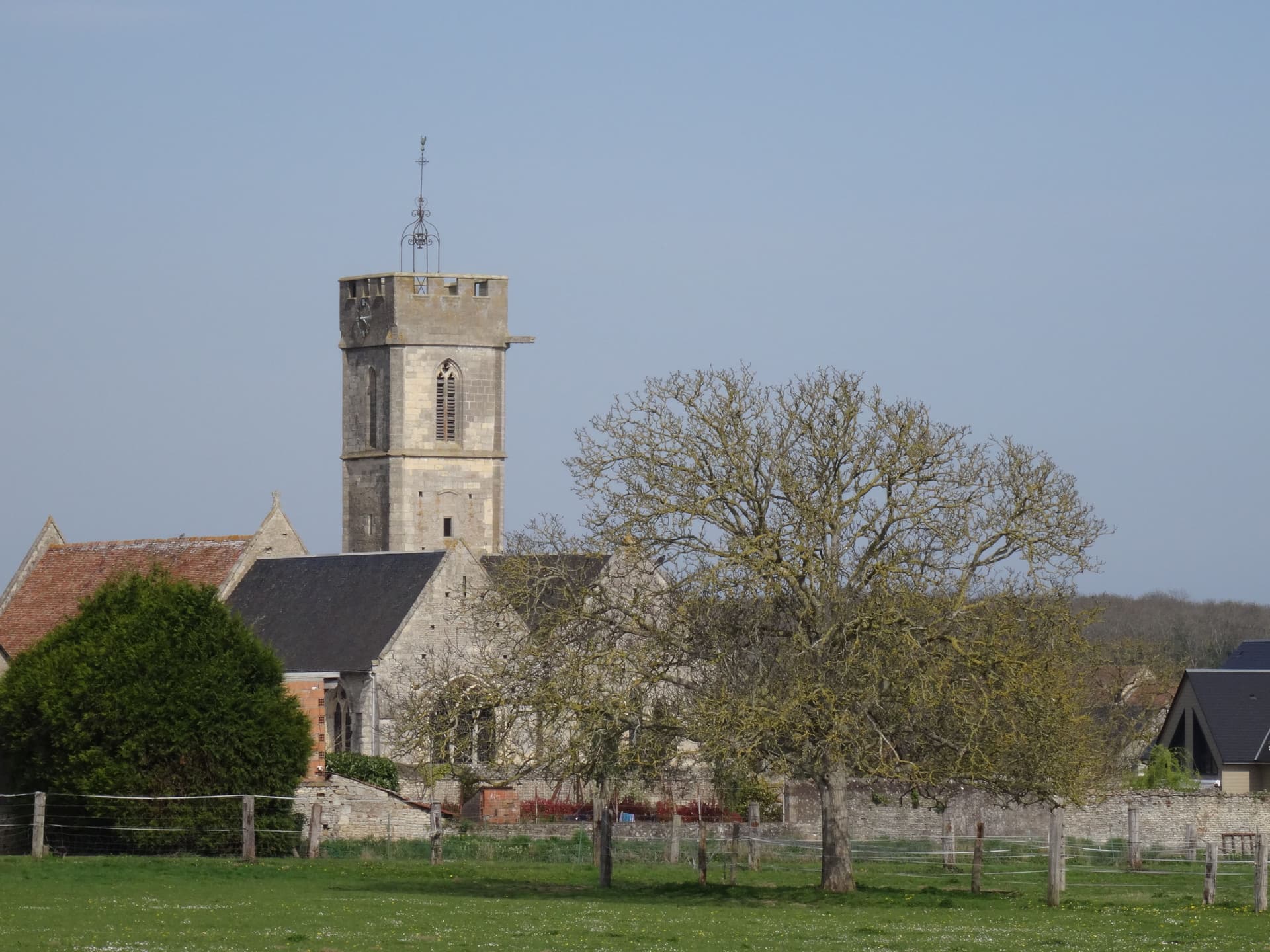 L'église Saint-Vigor de Colleville-Montgomery