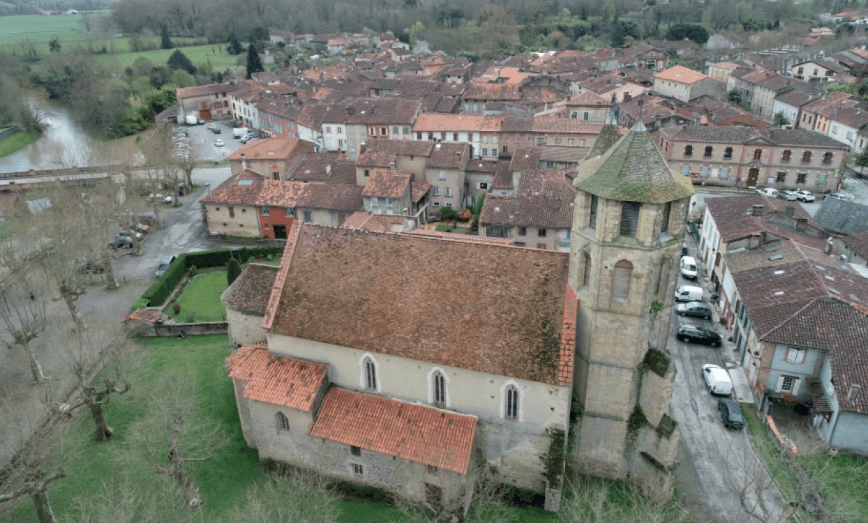 Eglise Saint-Sernin à Daumazan-sur-Arize