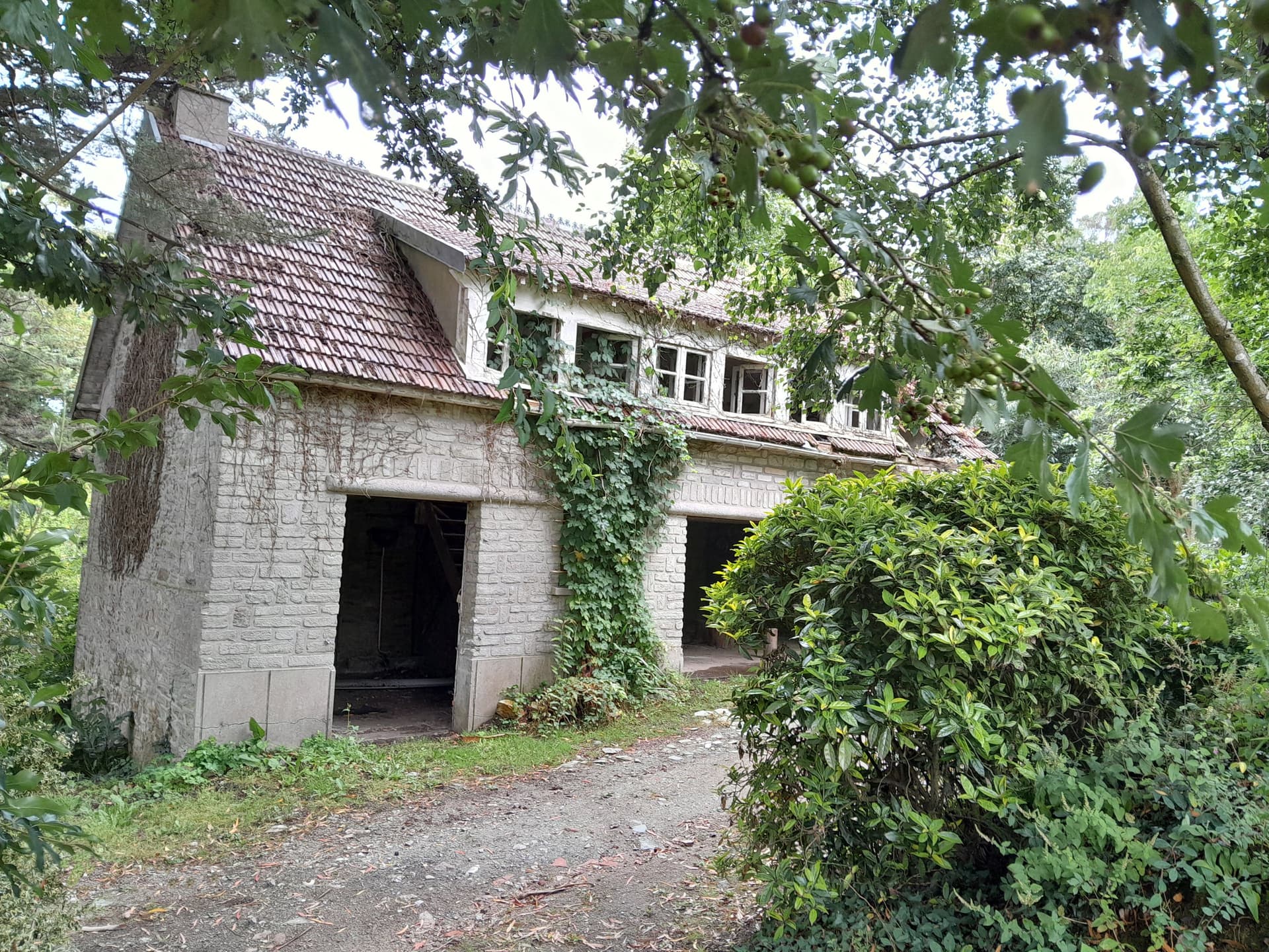 La maison des jardiniers de la Roche Fauconnière