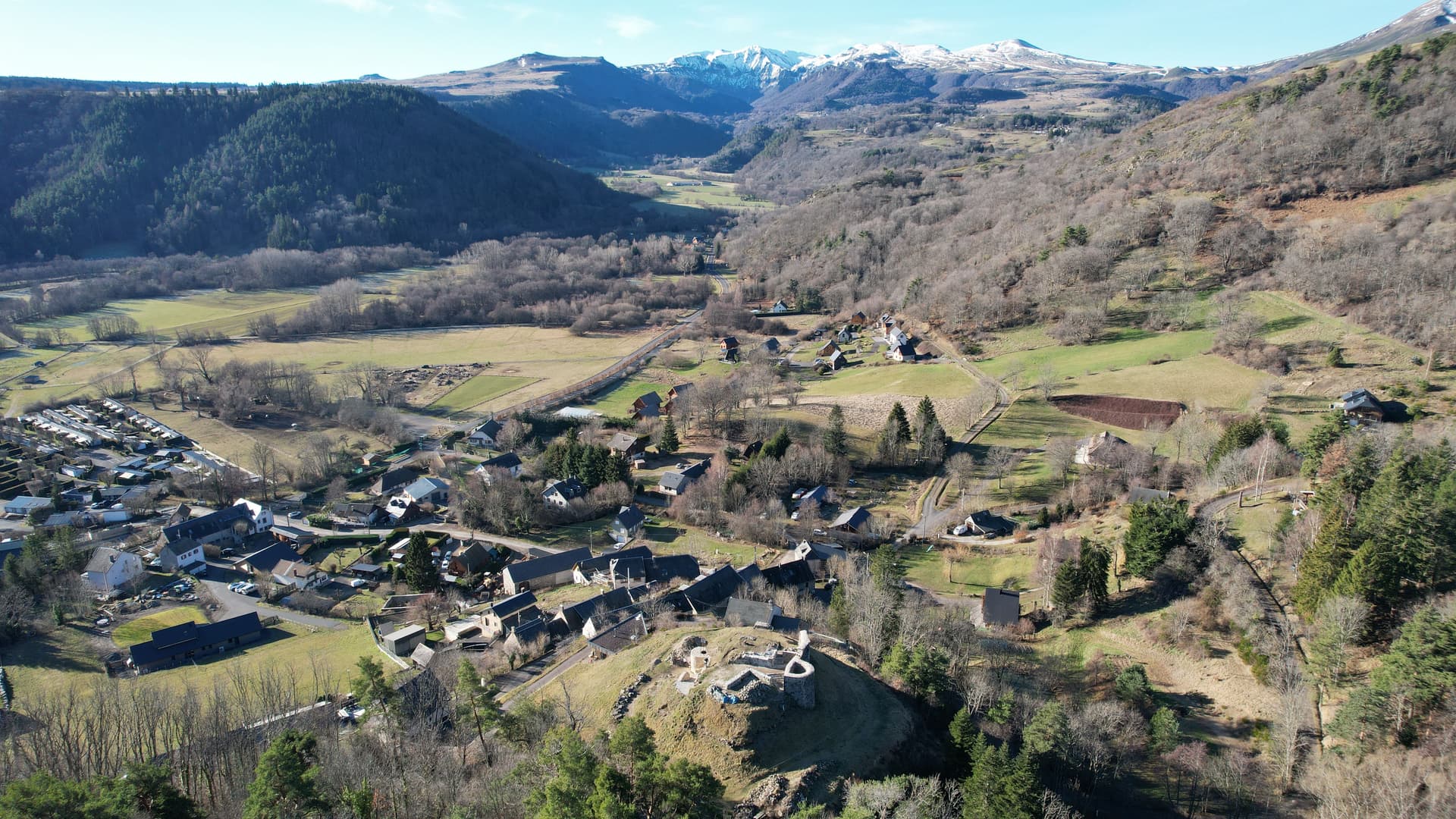 Vestiges de Varennes à Chambon-sur-Lac