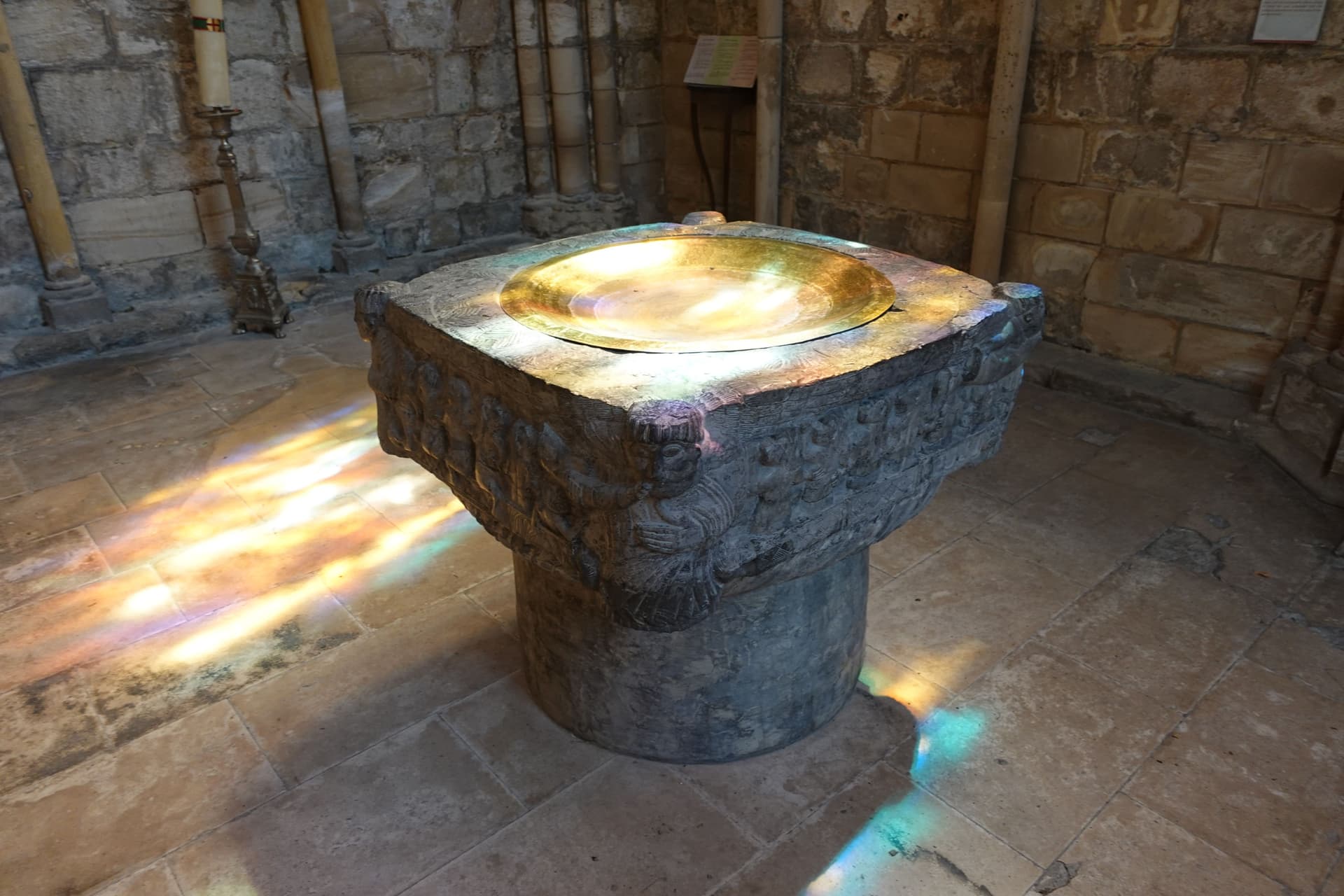 Baptistère / cathédrale de Châlons en Champagne