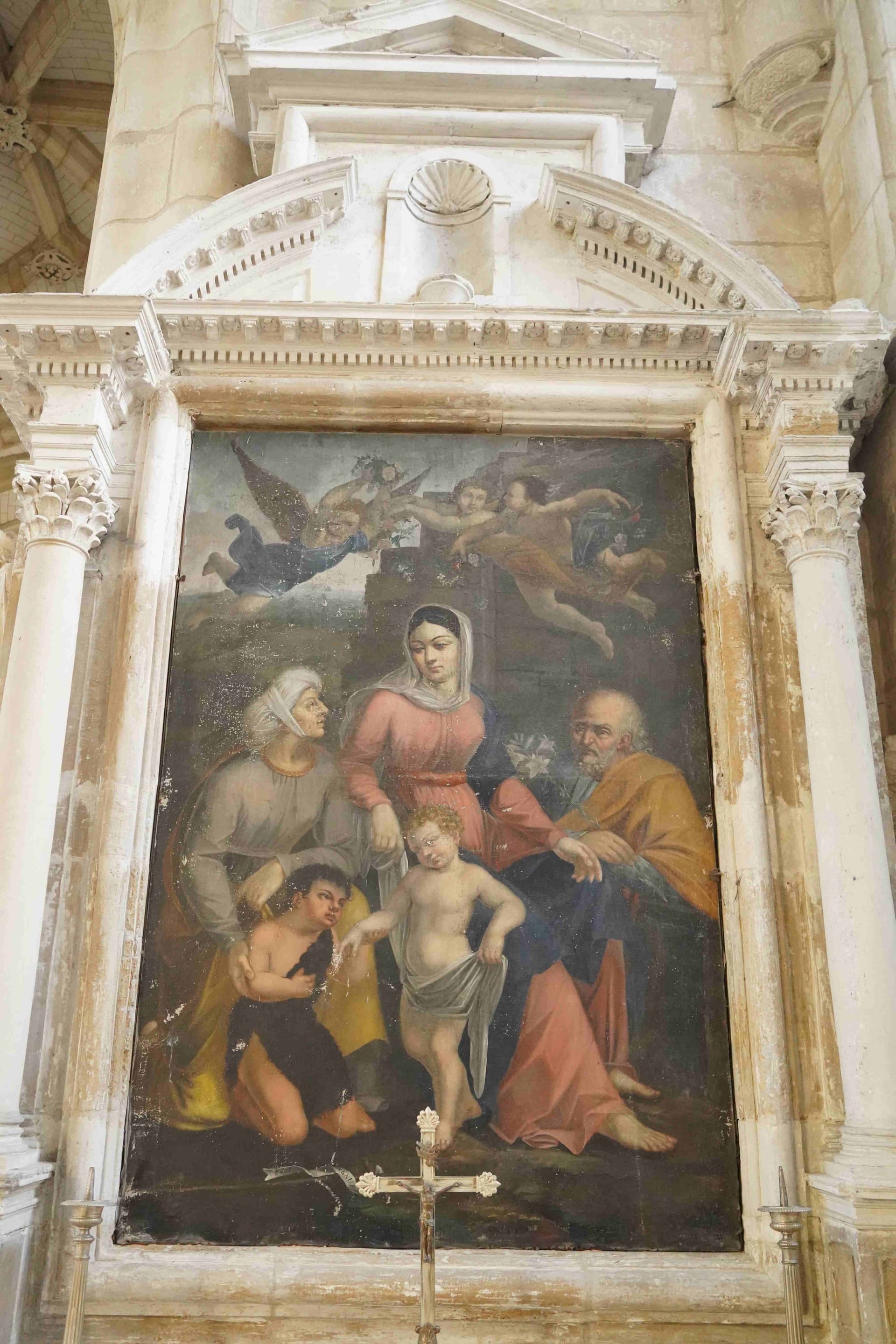 Tableau de la Sainte Parenté à Brienne-le-Château