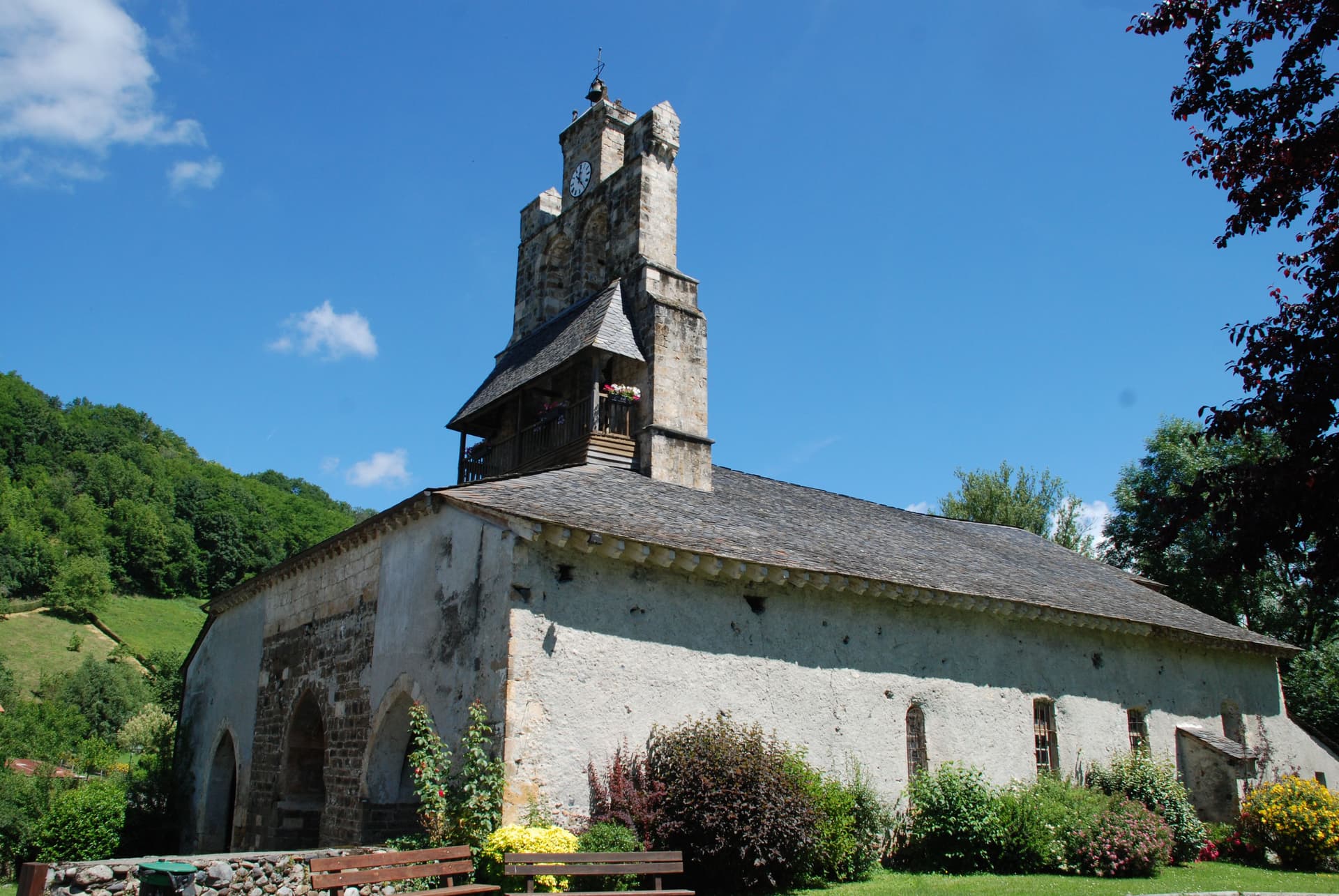 Eglise à Audressein