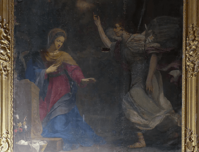 Tableau Jean Daret à Saint-Martin de Pallières