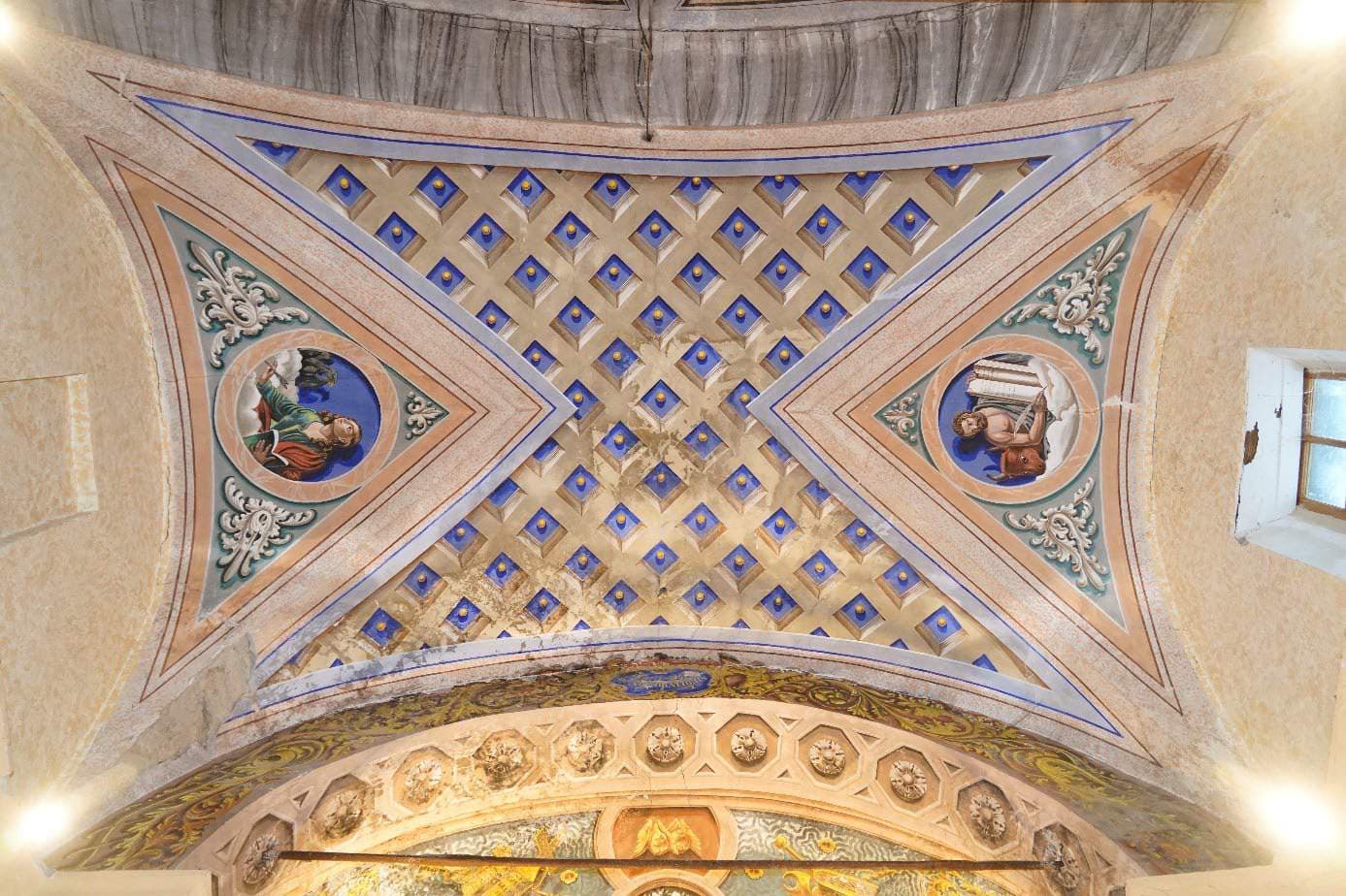 Décors peints de l'église de Matra 