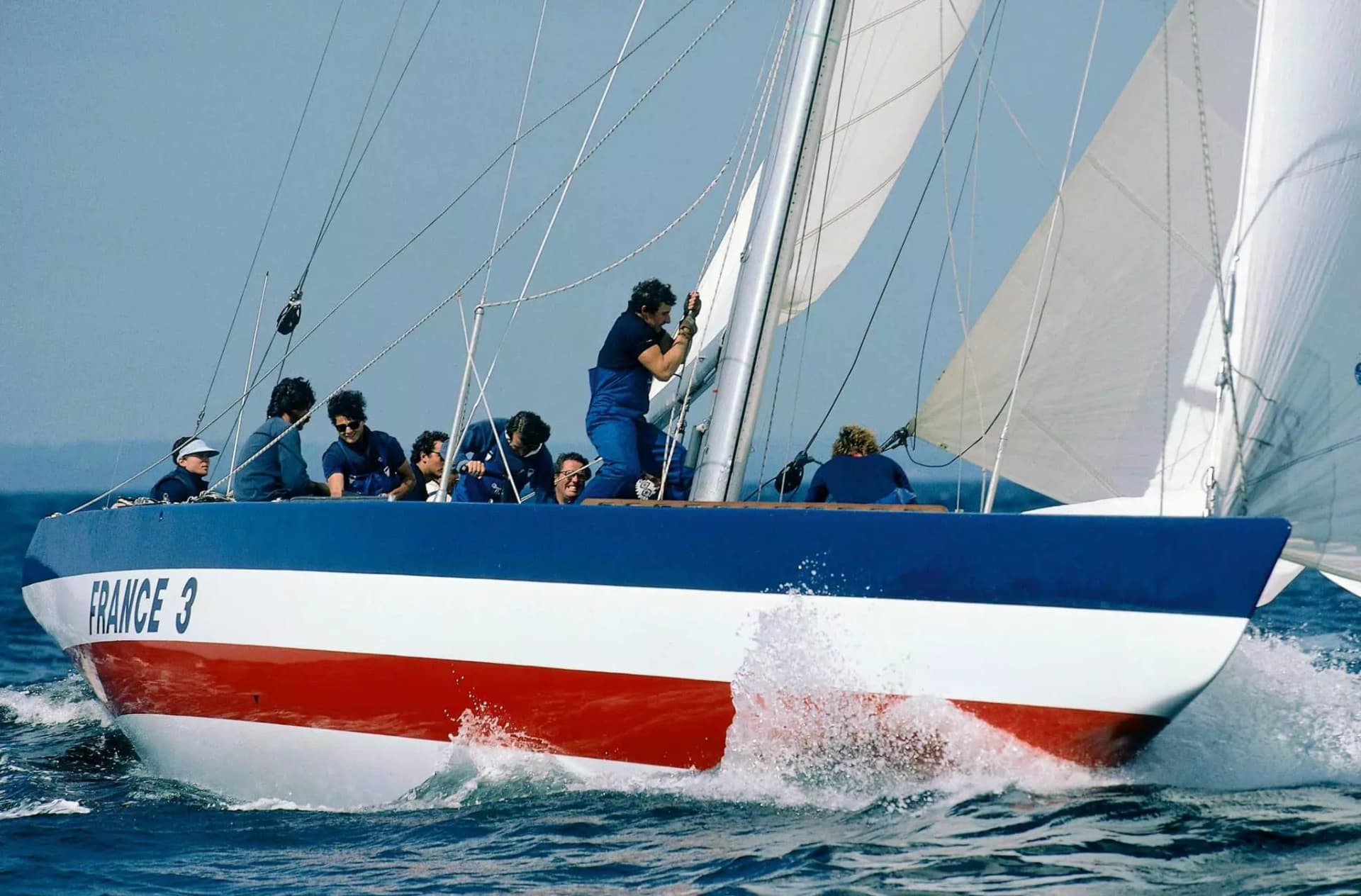 Voilier 12M JI FRANCE 3 à Concarneau