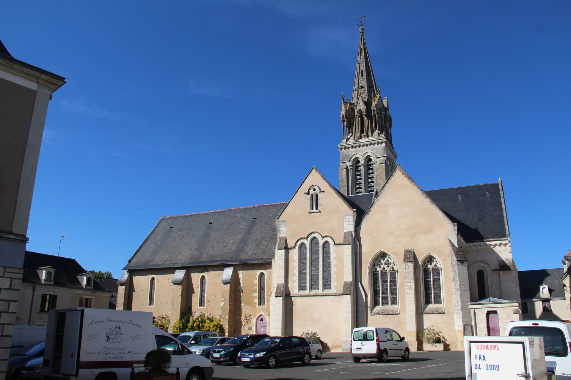 Sécurisation de l'église Saint Aubin à Morannes