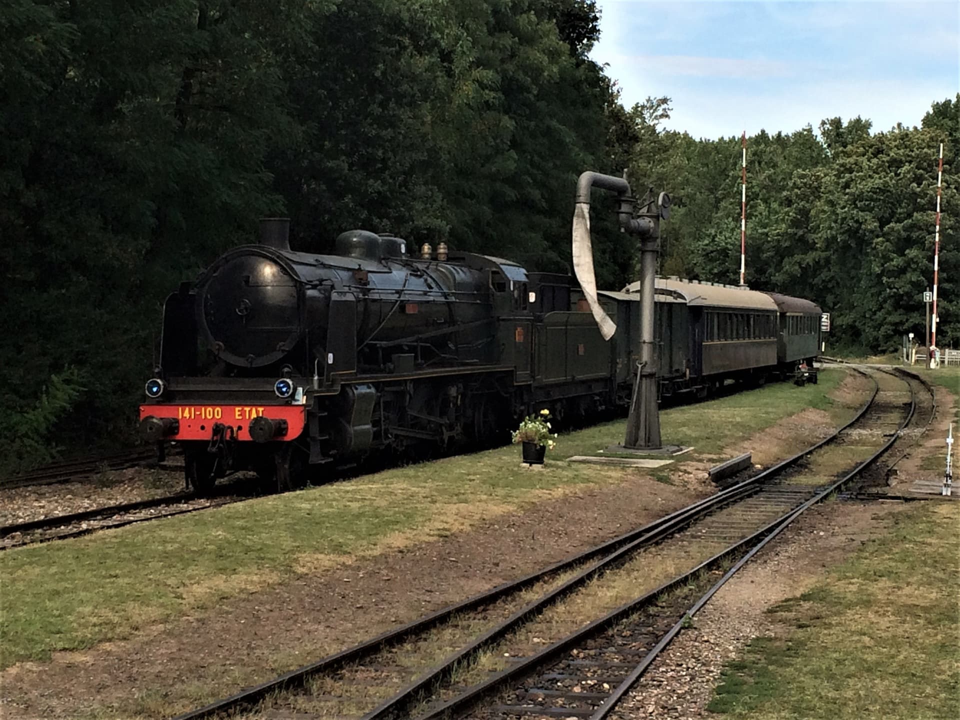 Locomotive à vapeur 141C100