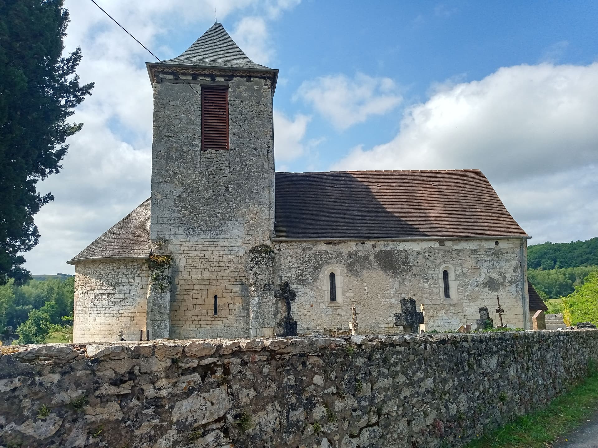 Église de Blanzaguet à Pinsac