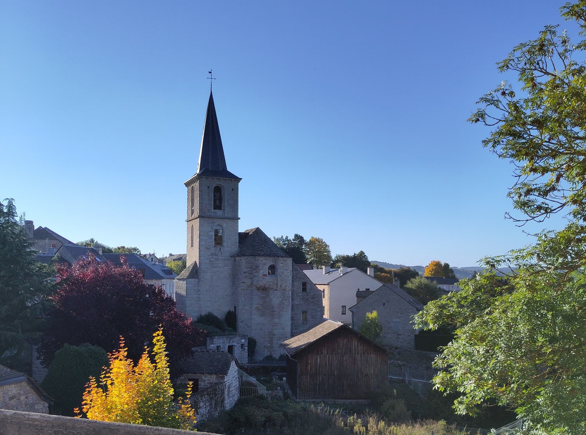 L'église Saint-Etienne de Peyre-en-Aubrac