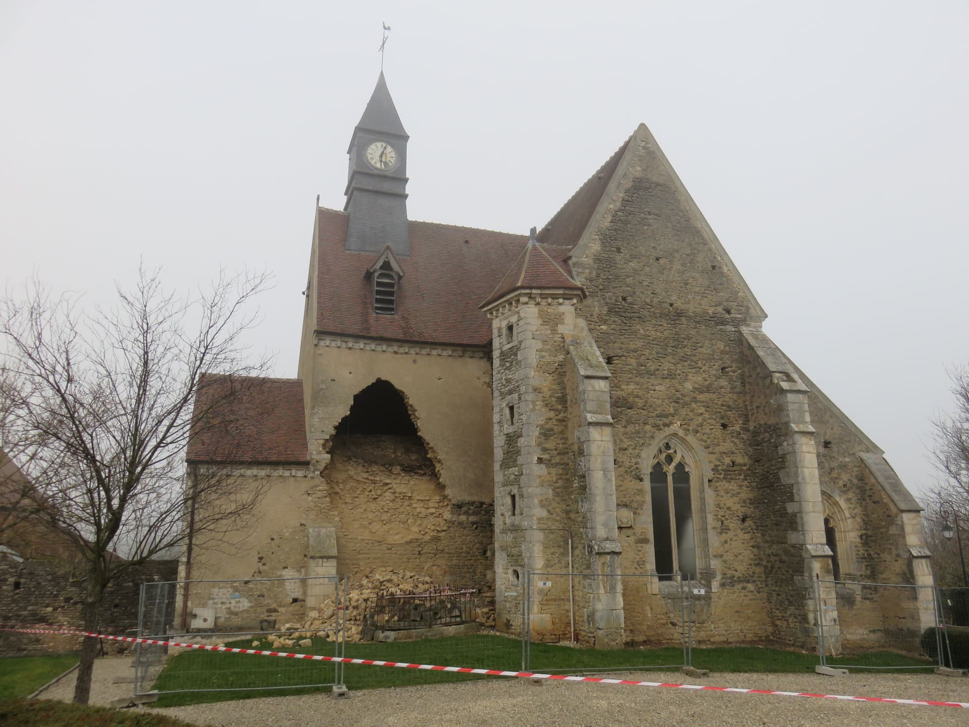 Restauration de l'église Saint-Maurice à Collan