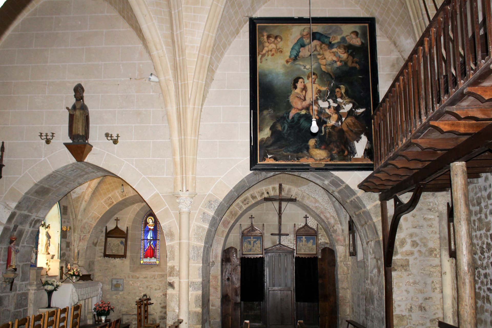 Tableau de l'église Saint-Martial