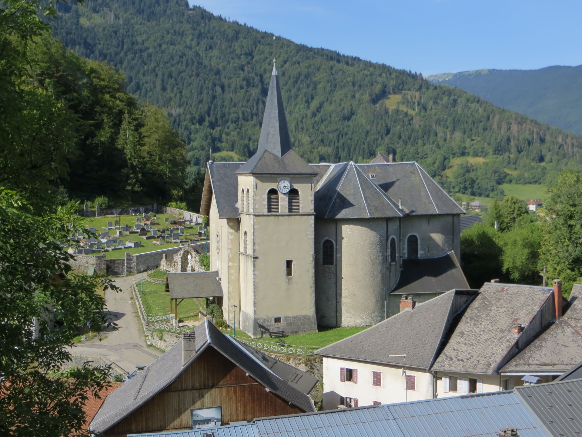 L'église du Châtelard