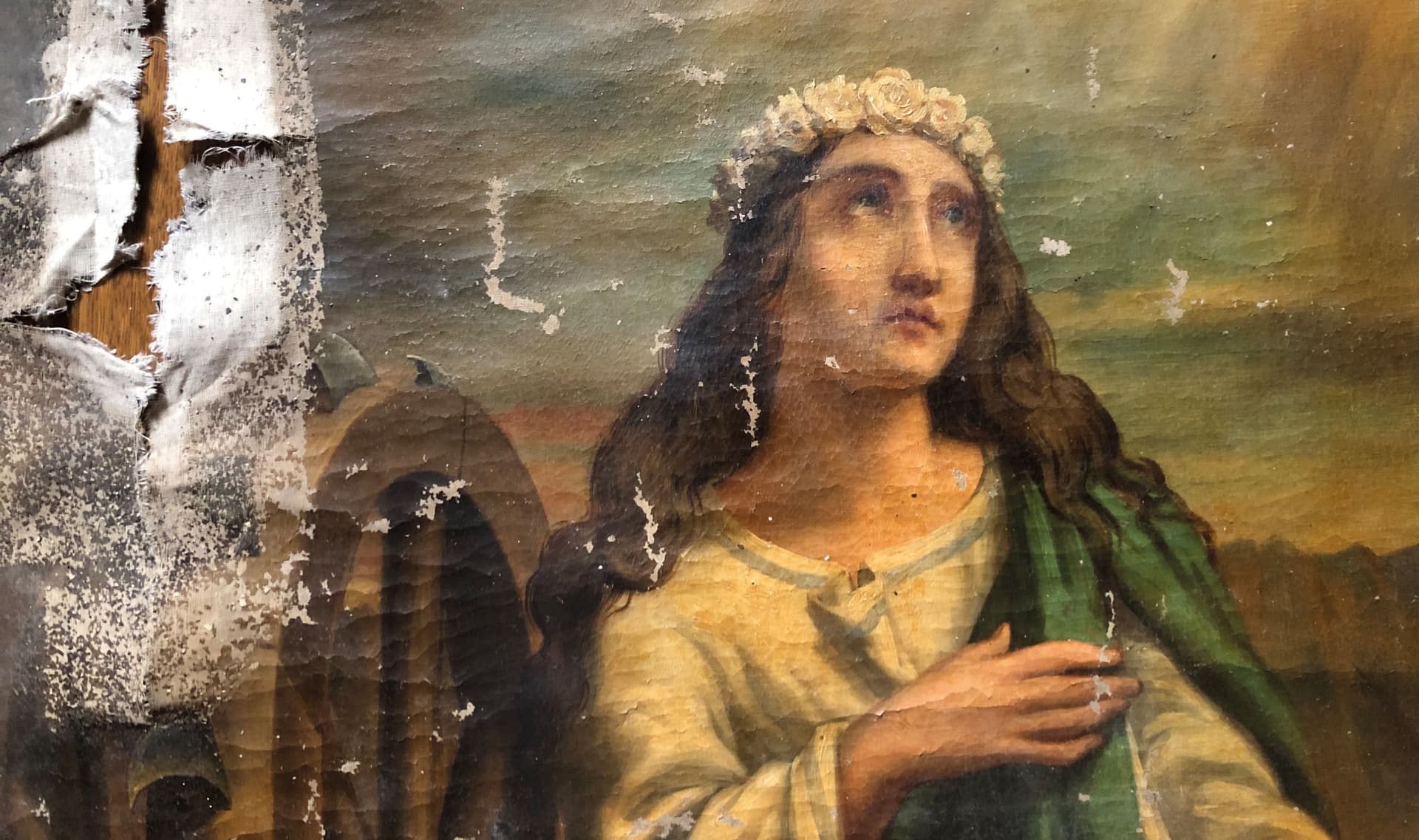 Restaurer les tableaux de La Devise