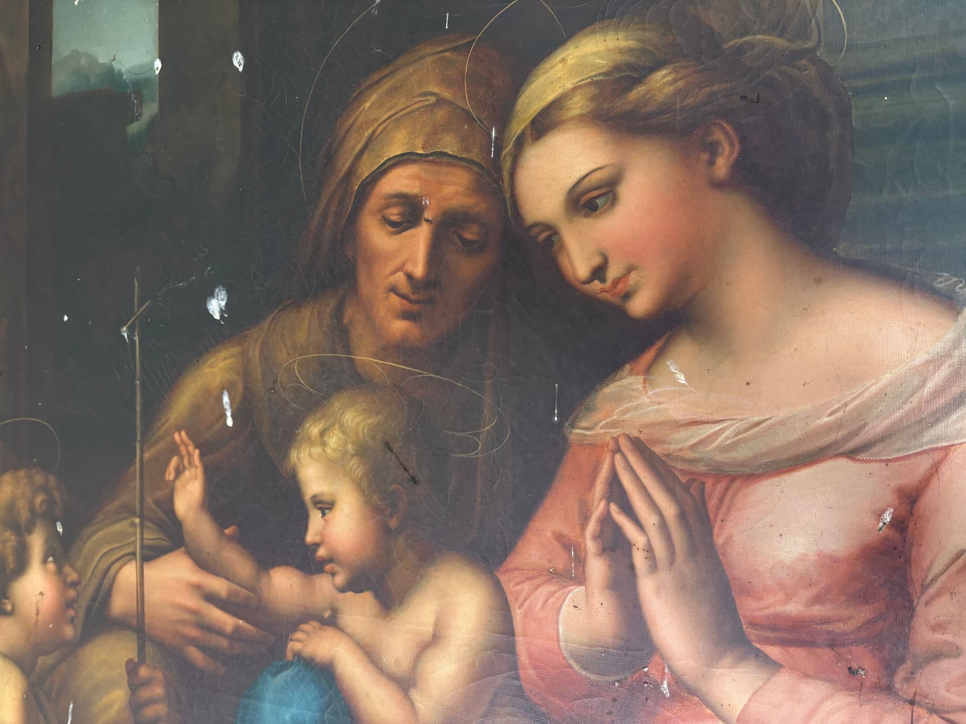 Reproduction d'un tableau de Raphaël