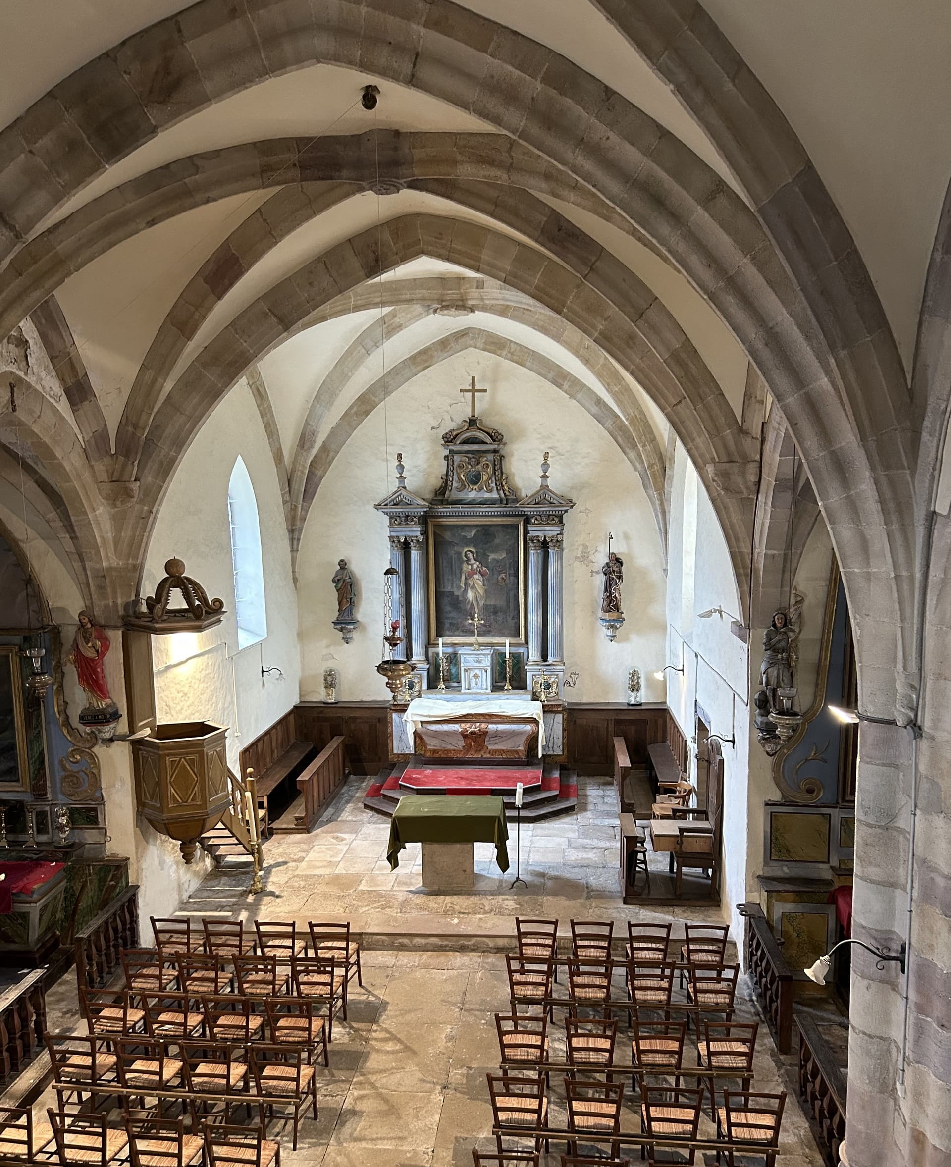 Eglise Sainte Foy de Trébosc à Montrozier