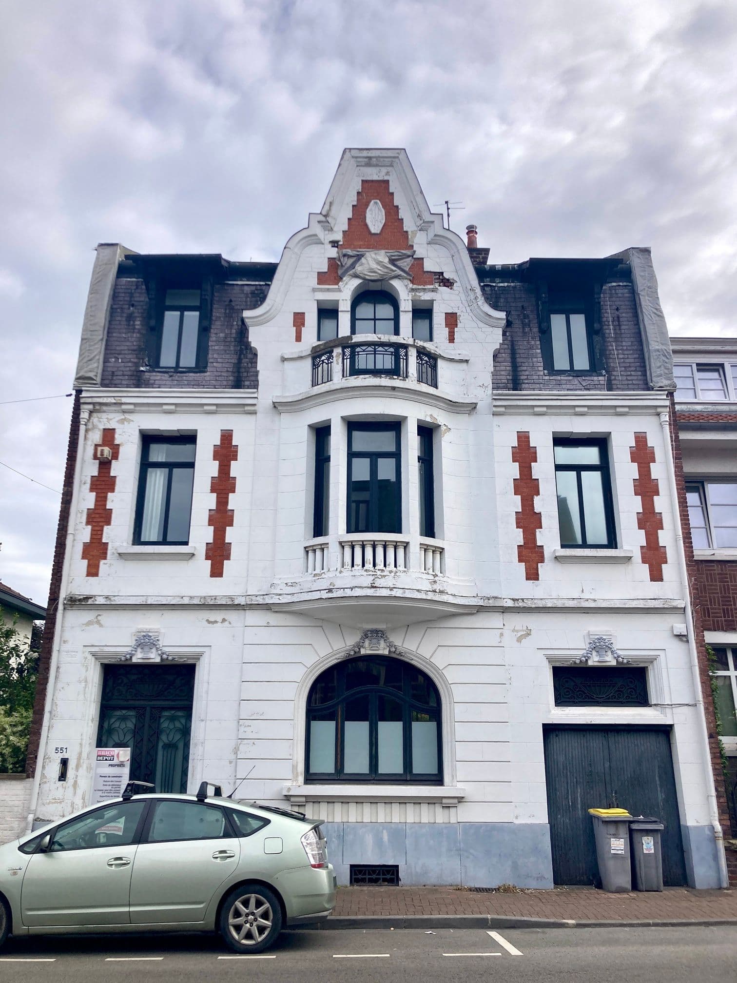 Restauration d'une maison bourgeoise à Roubaix