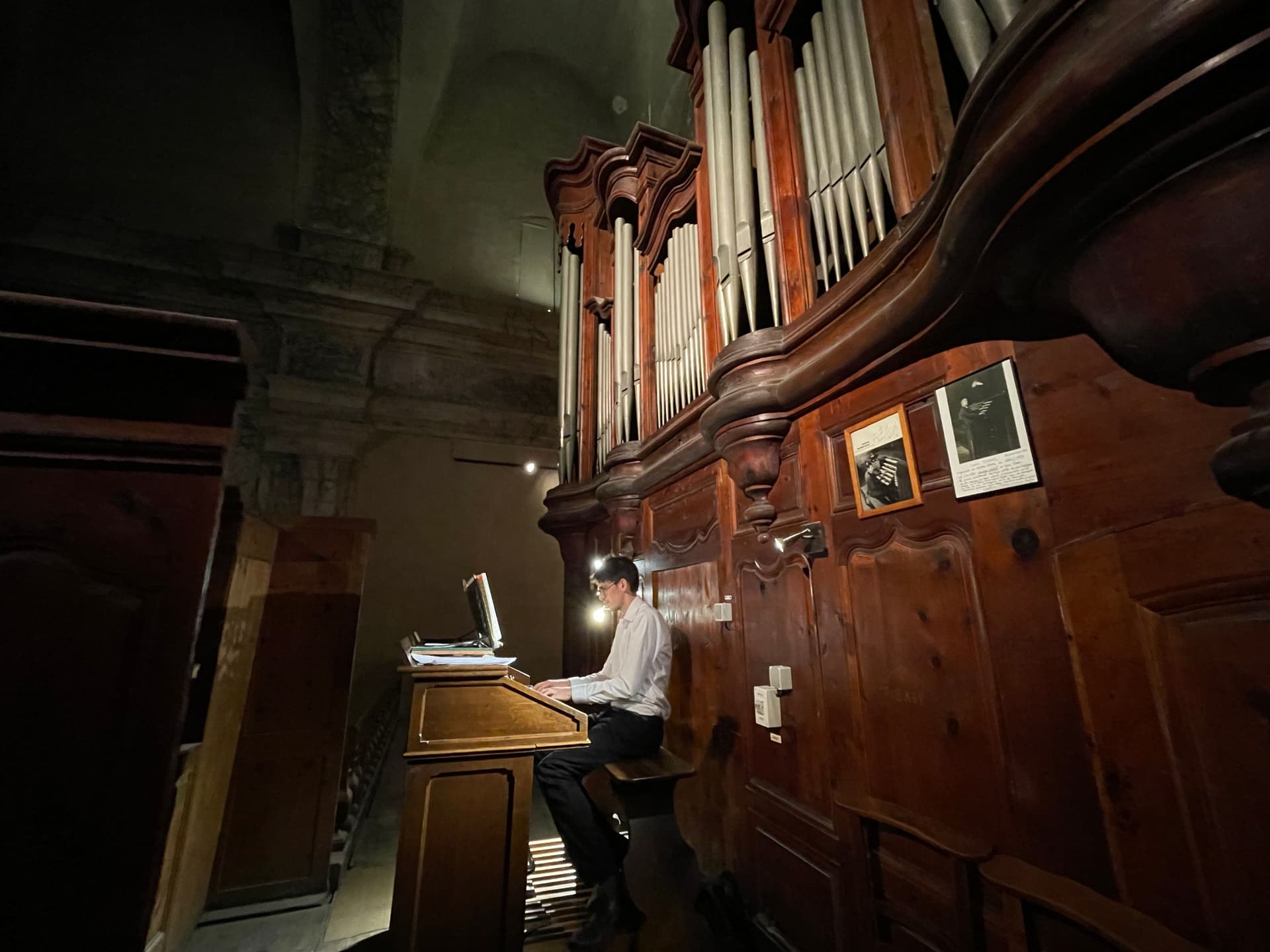 Orgue de la collégiale à Briançon