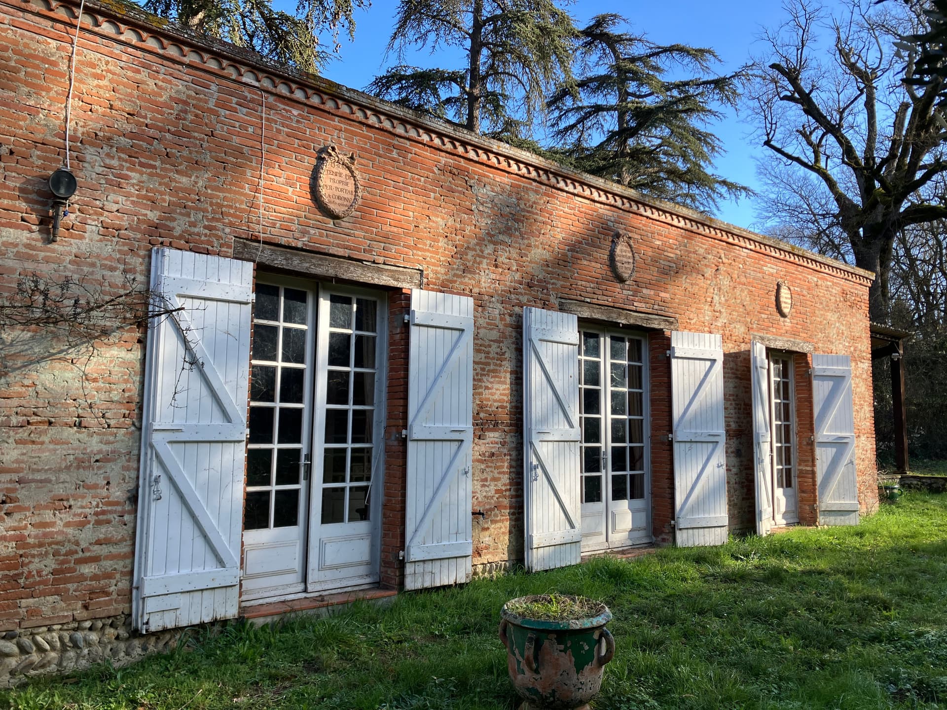 Orangerie du château de la Creuse