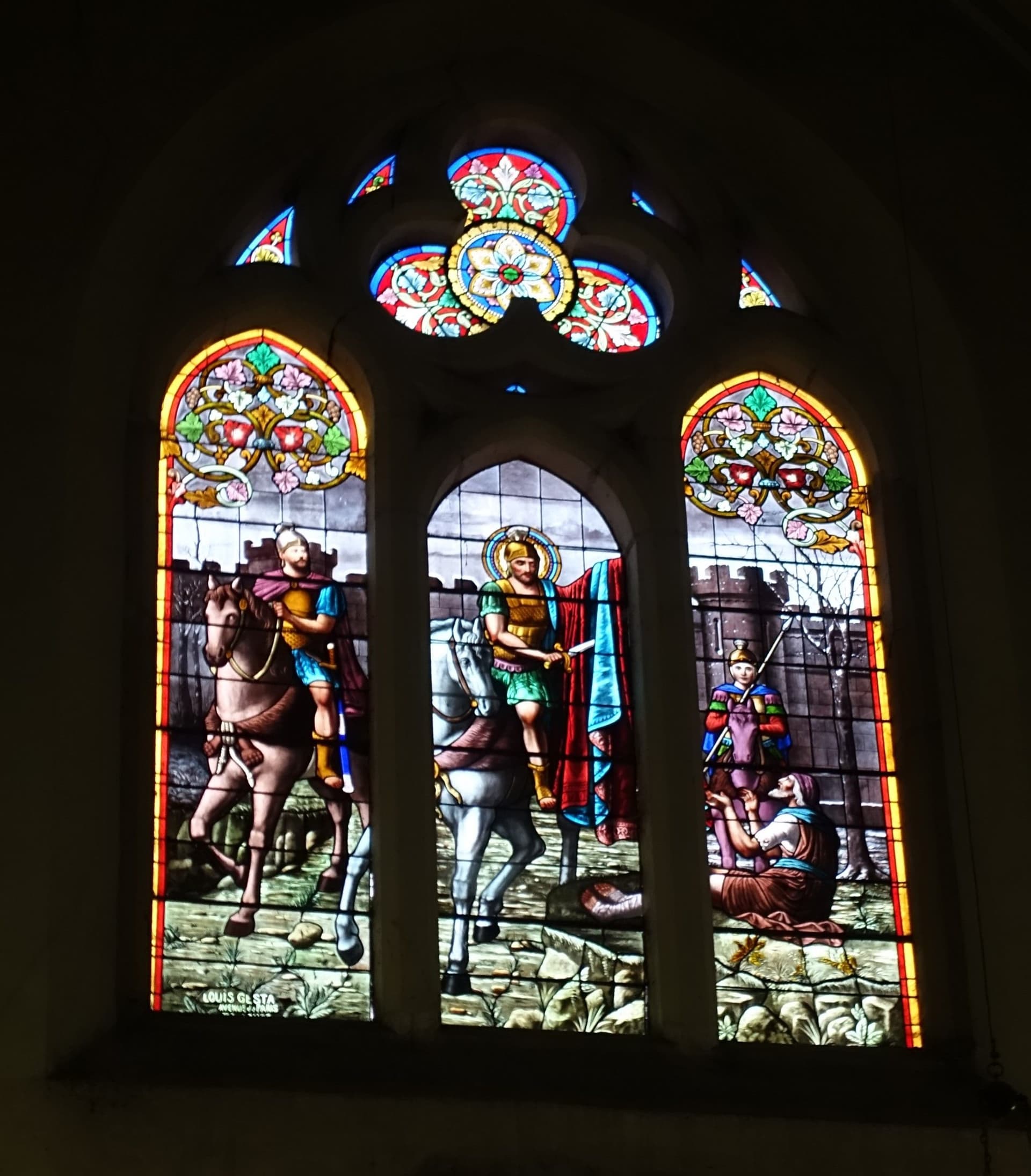 Vitraux Eglise Saint-Martin à Aspet