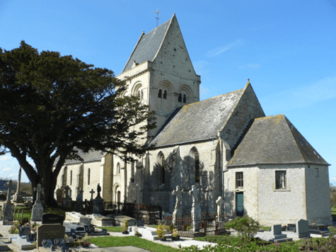 L'église Saint-Hilaire de Brucheville