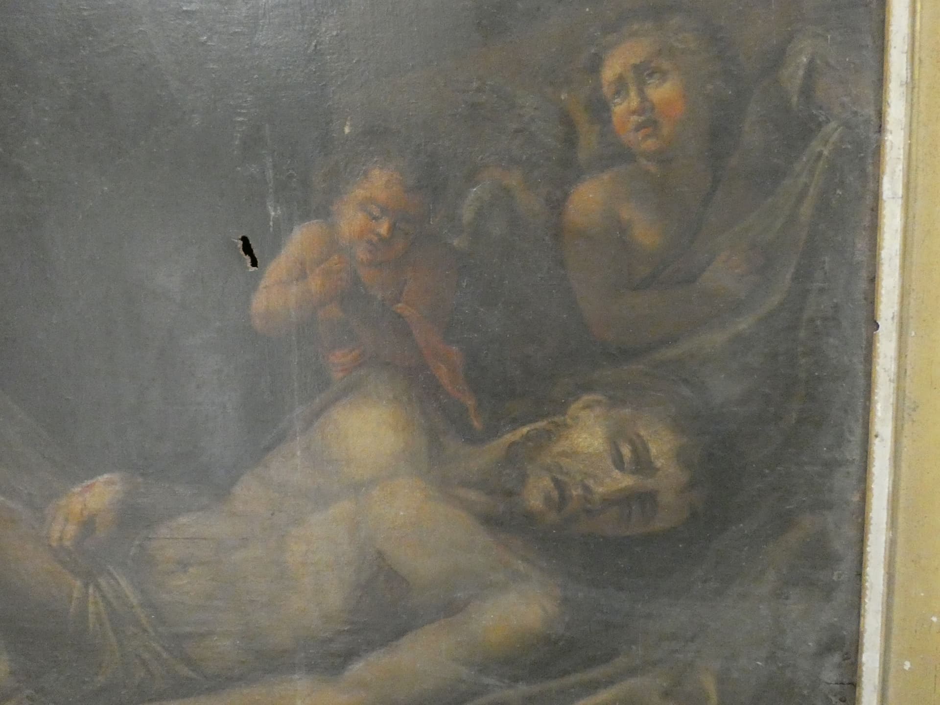 Tableau la Déploration du Christ à Lapalud