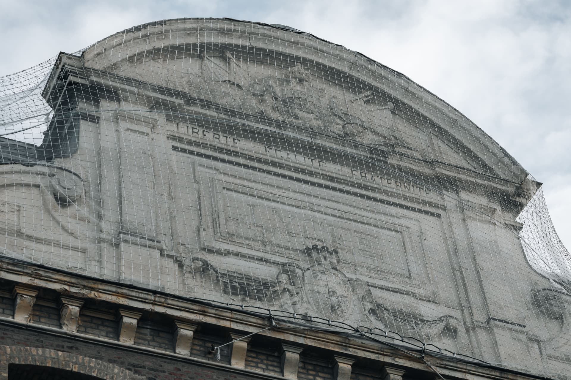 Fronton du lycée François 1er au Havre