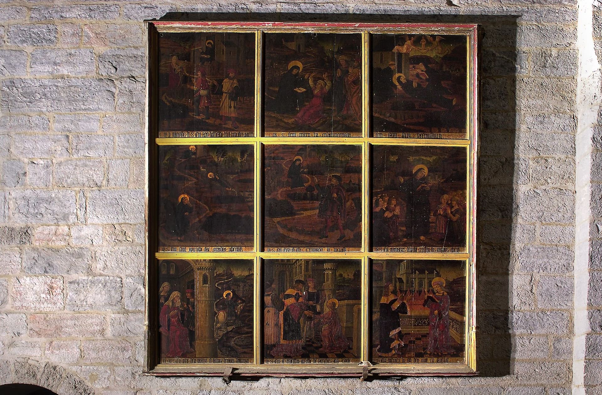 Tableaux de la Vie de saint Savin